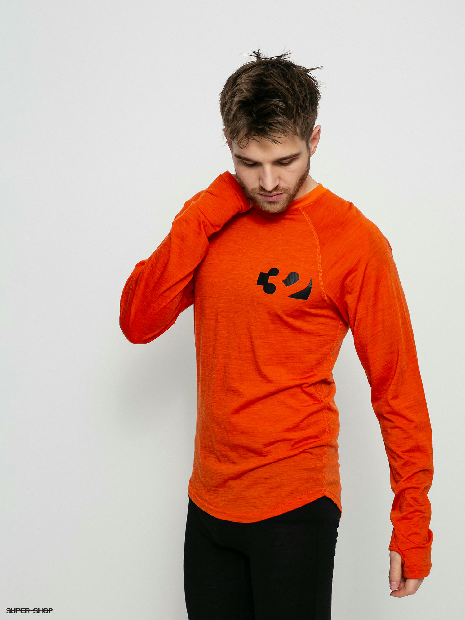 ThirtyTwo Longsleeve Ridelite Merino Ls Shirt Underwear (orange)