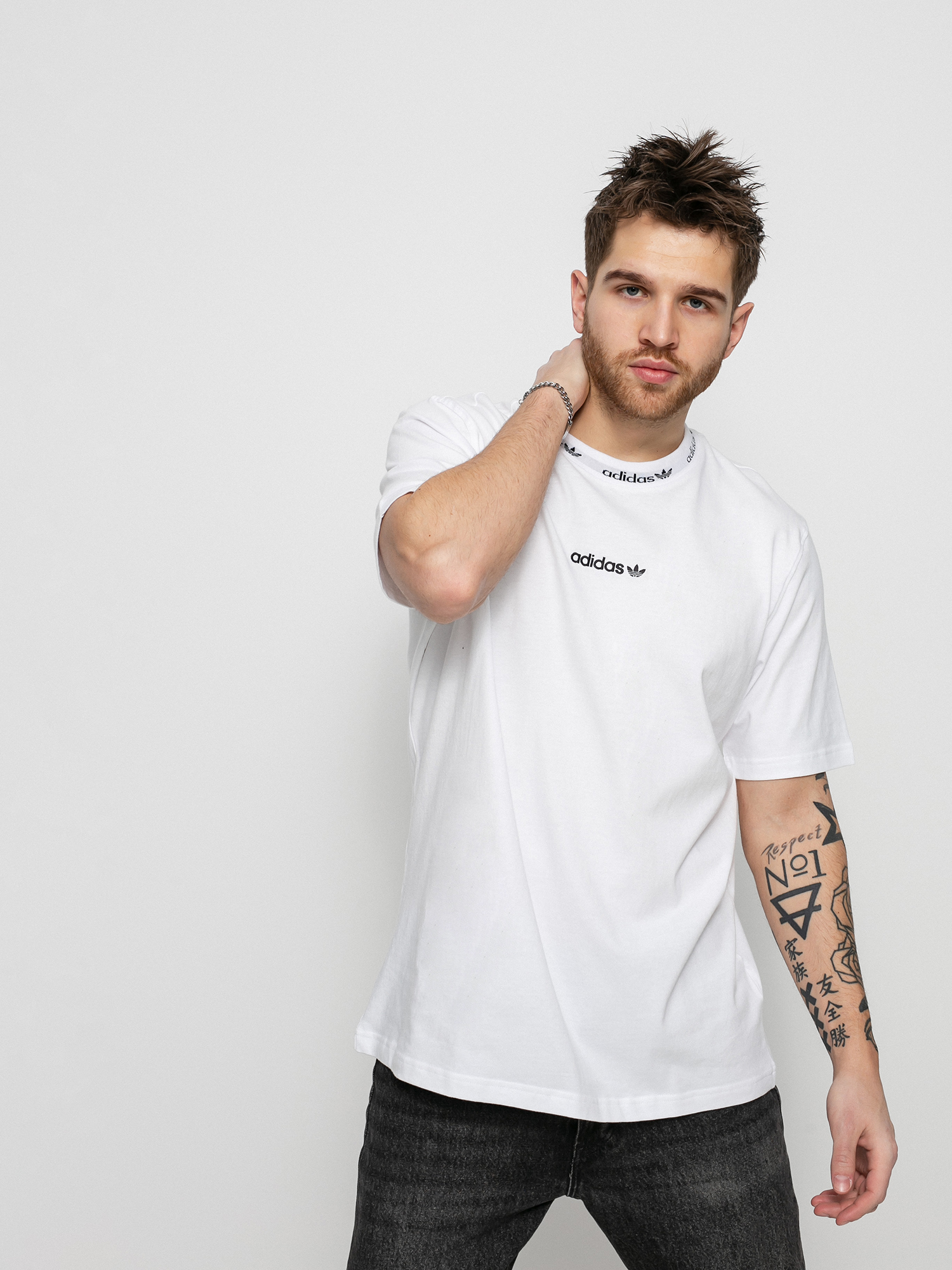 adidas Originals TRF Linear T-shirt (white)