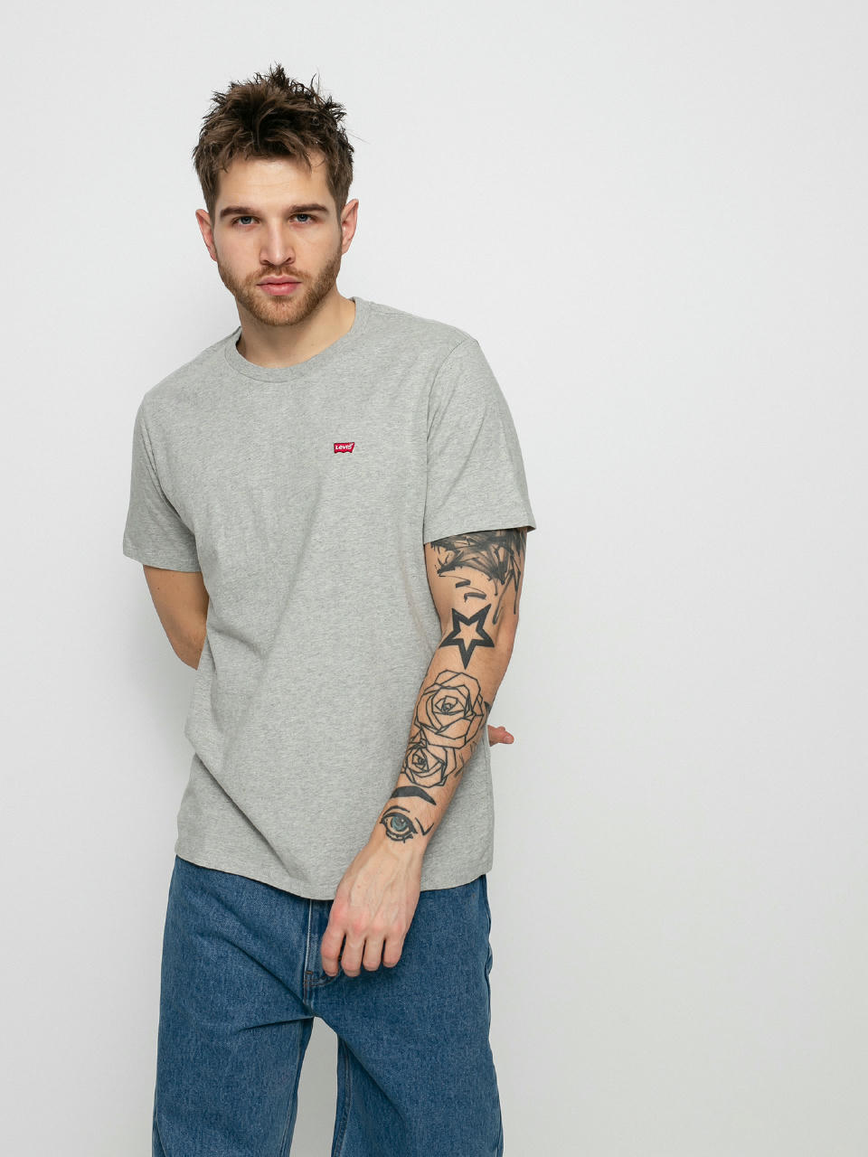 Levi's® Original T-shirt (light mist heather)