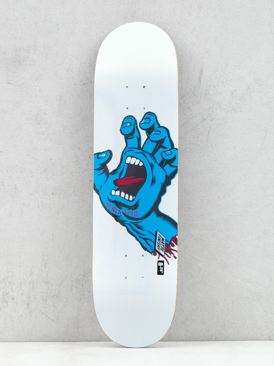 Santa Cruz Screaming Hand Deck (white)