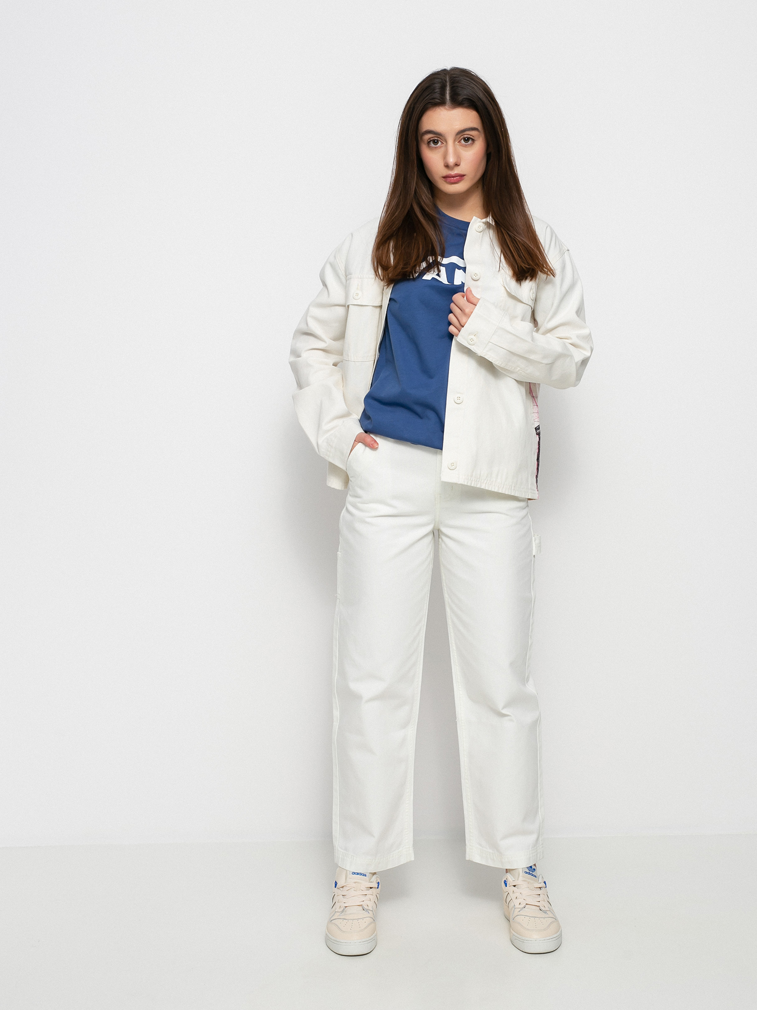 Vans Ground Work Pants Wmn (marshmallow)