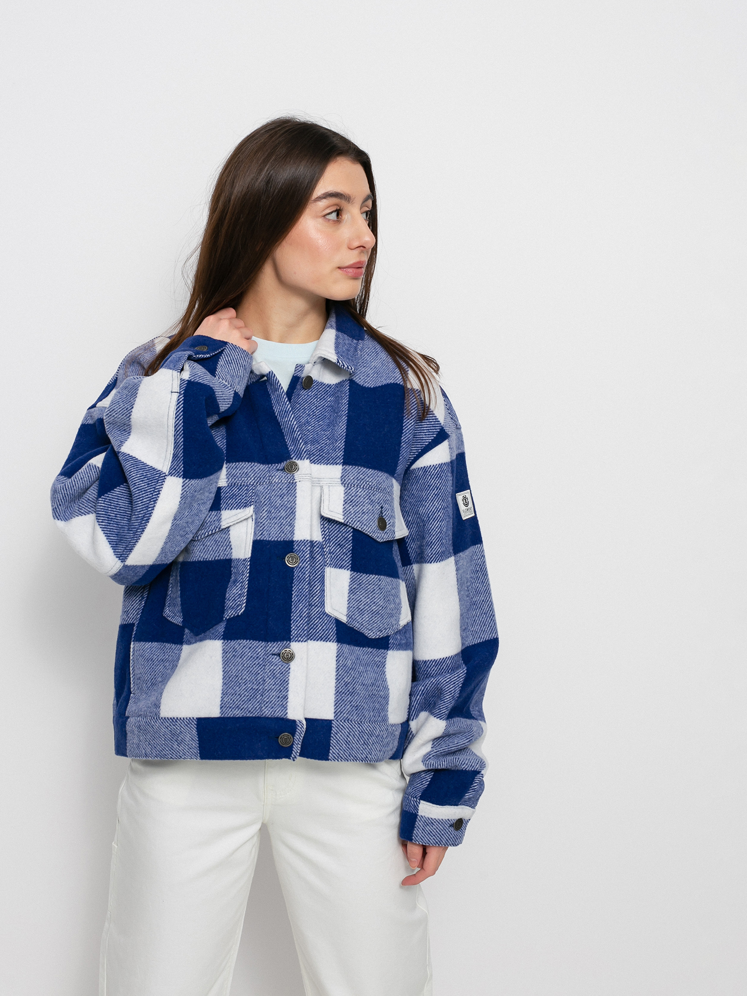 Element Craft Trucker Jacket Wmn (blue buffalo)