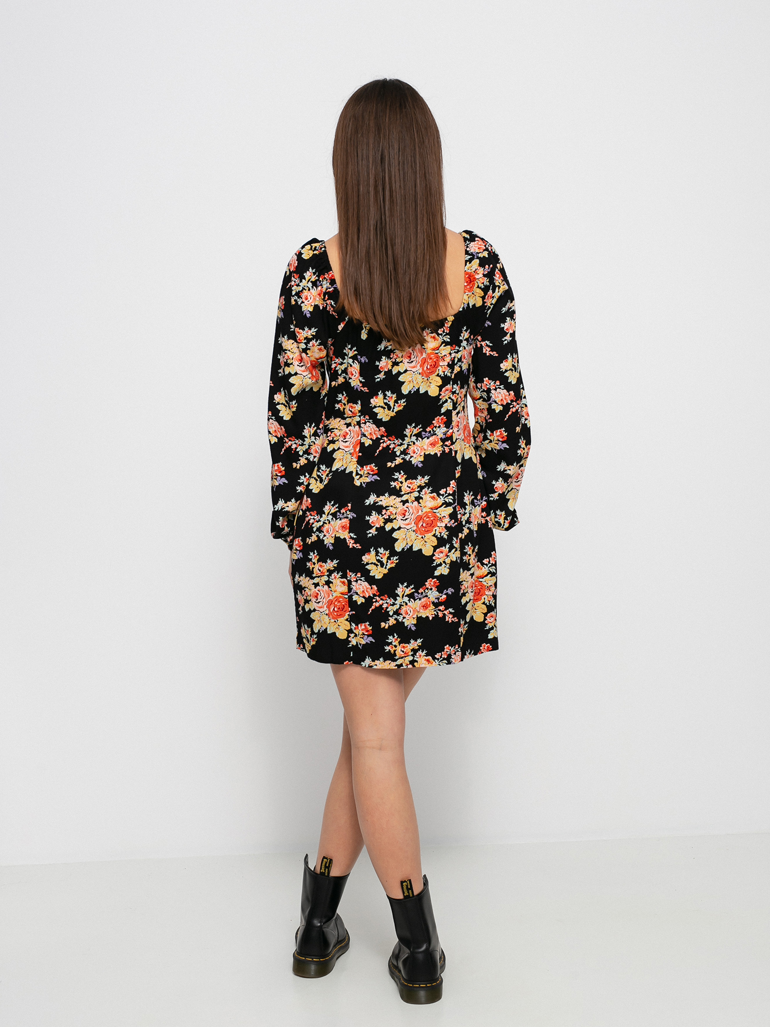 RVCA First Time Kleid Wmn (true black)