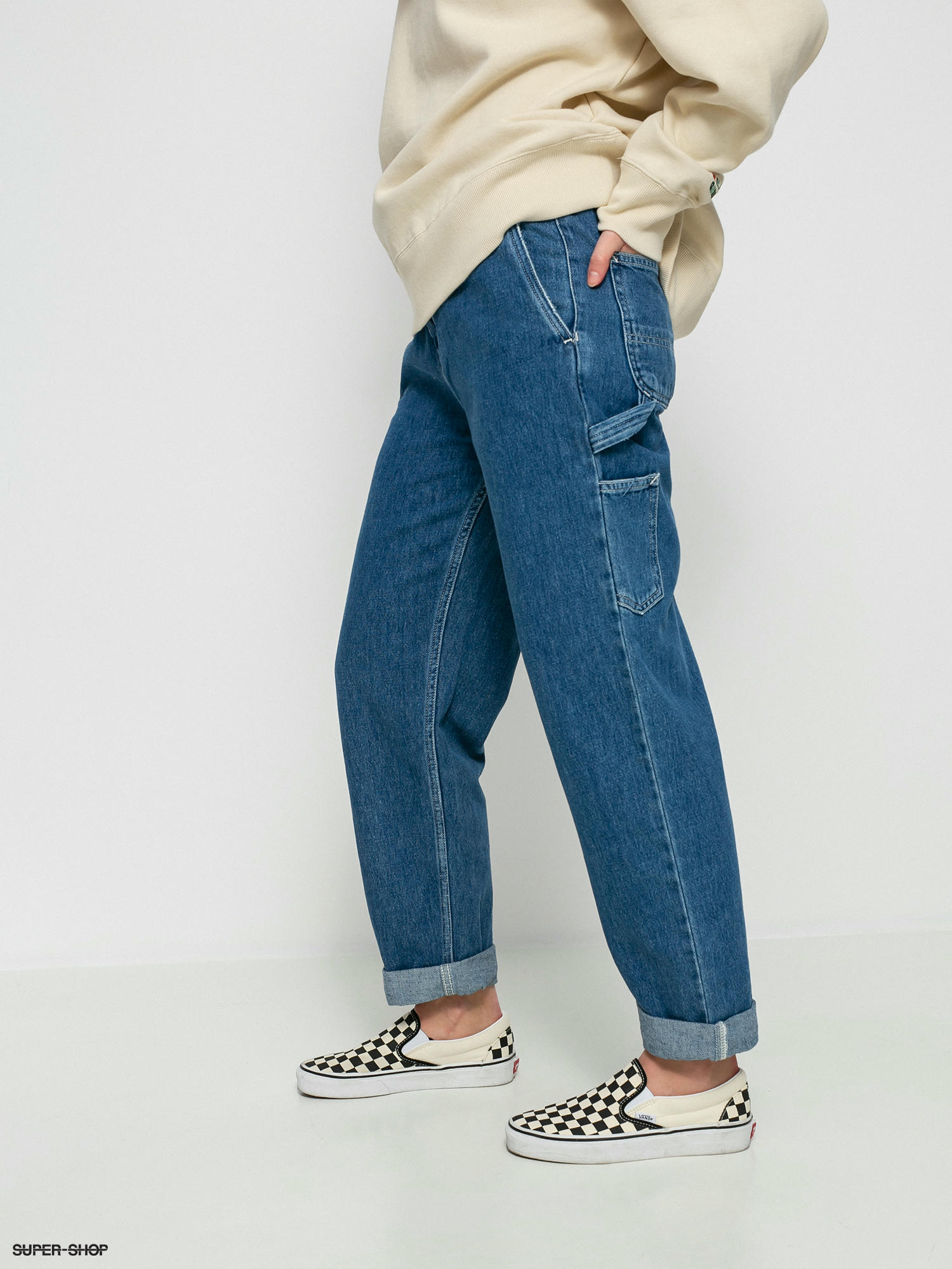 Carhartt WIP Pierce Pants Wmn (blue)