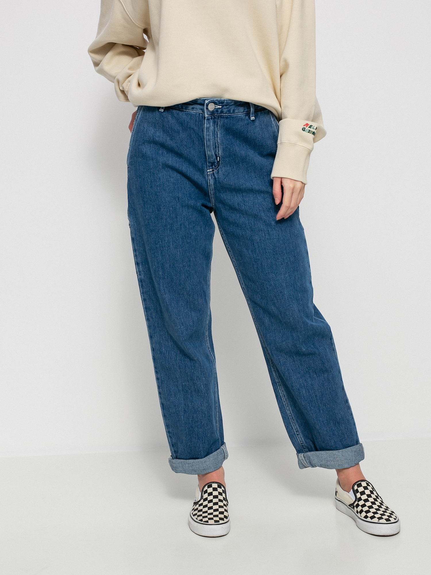 Carhartt WIP Pierce Pants Wmn (blue)