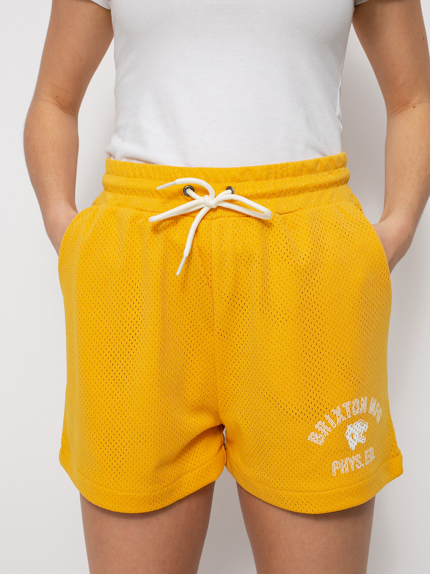 Brixton Phys. Ed. Mesh Shorts Wmn (citrus)