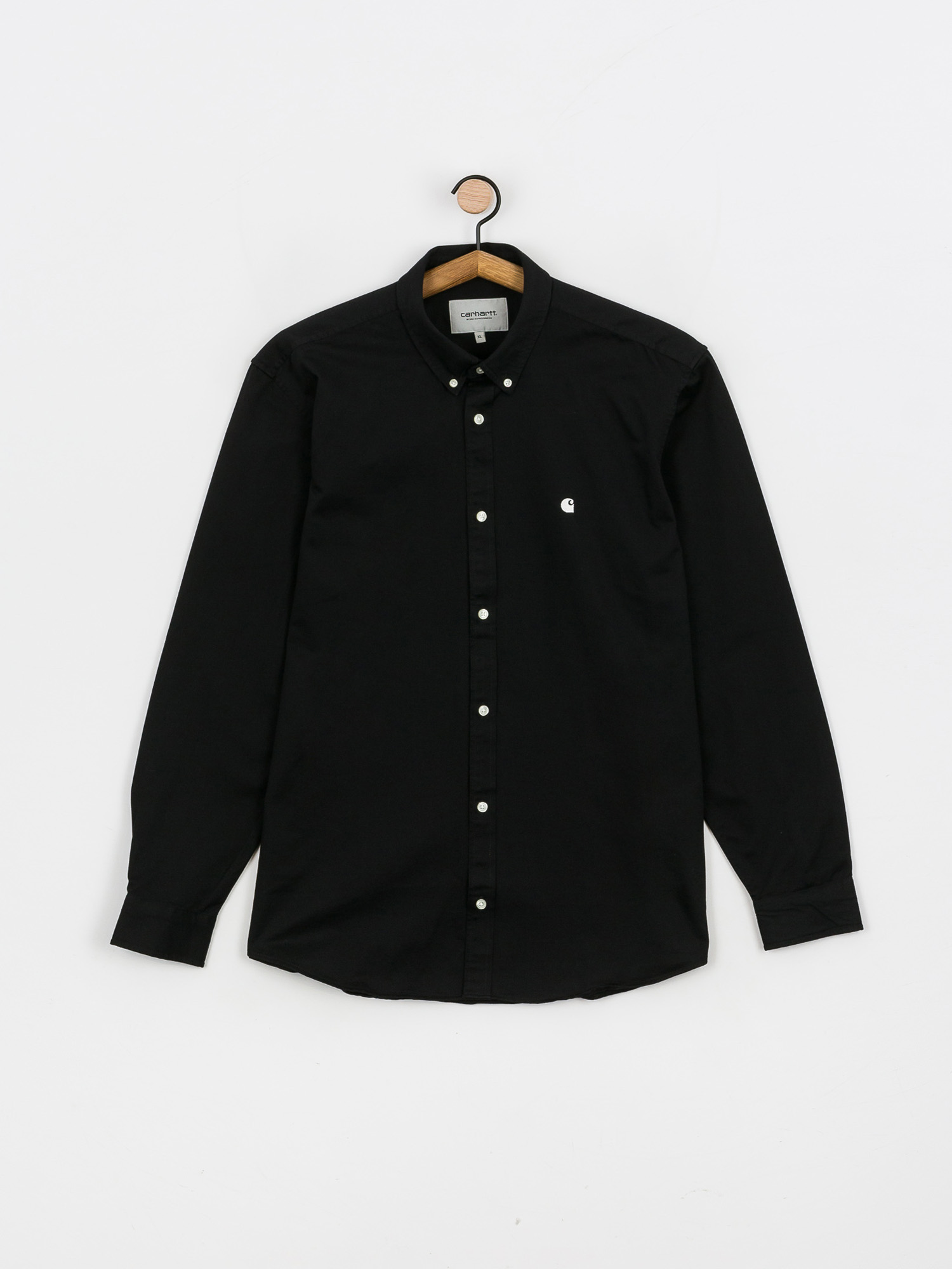 Carhartt WIP Madison Hemd (black/white)