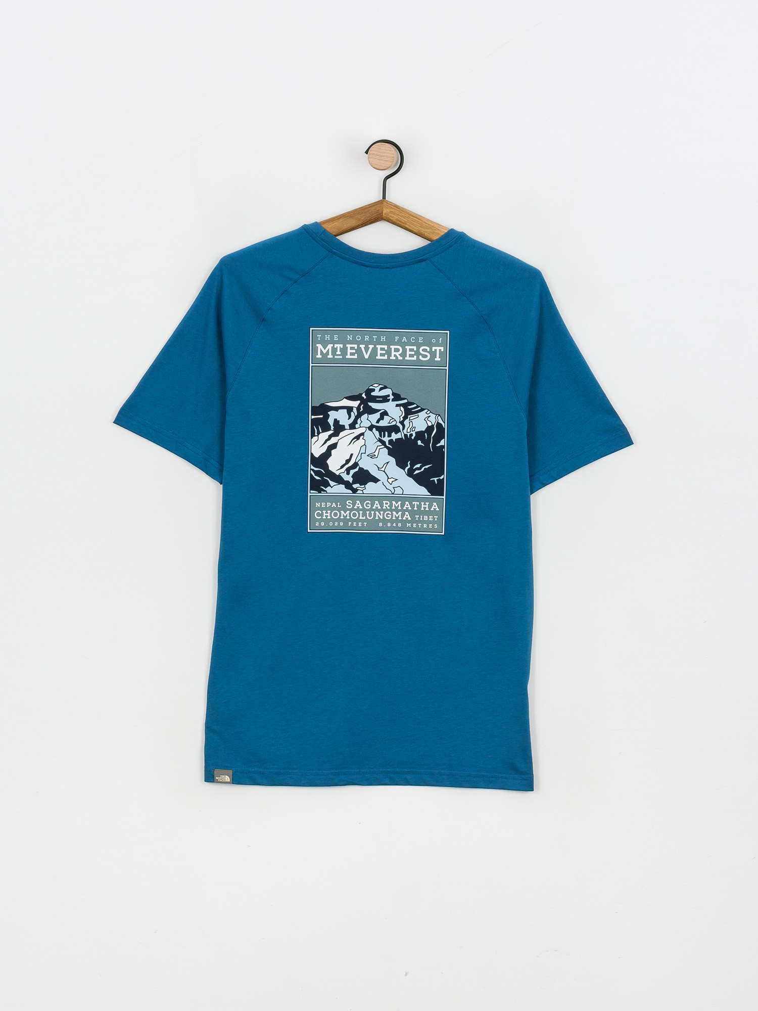 the north face m ss triangle tee