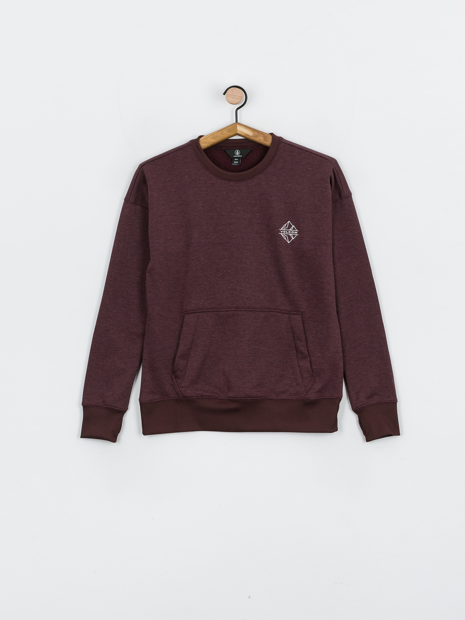Volcom Polartec Crew Sweatshirt Wmn (merlot)