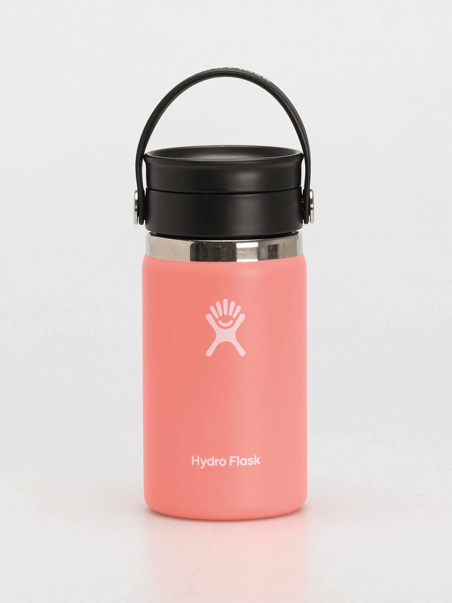 Pink orange hydro shops flask