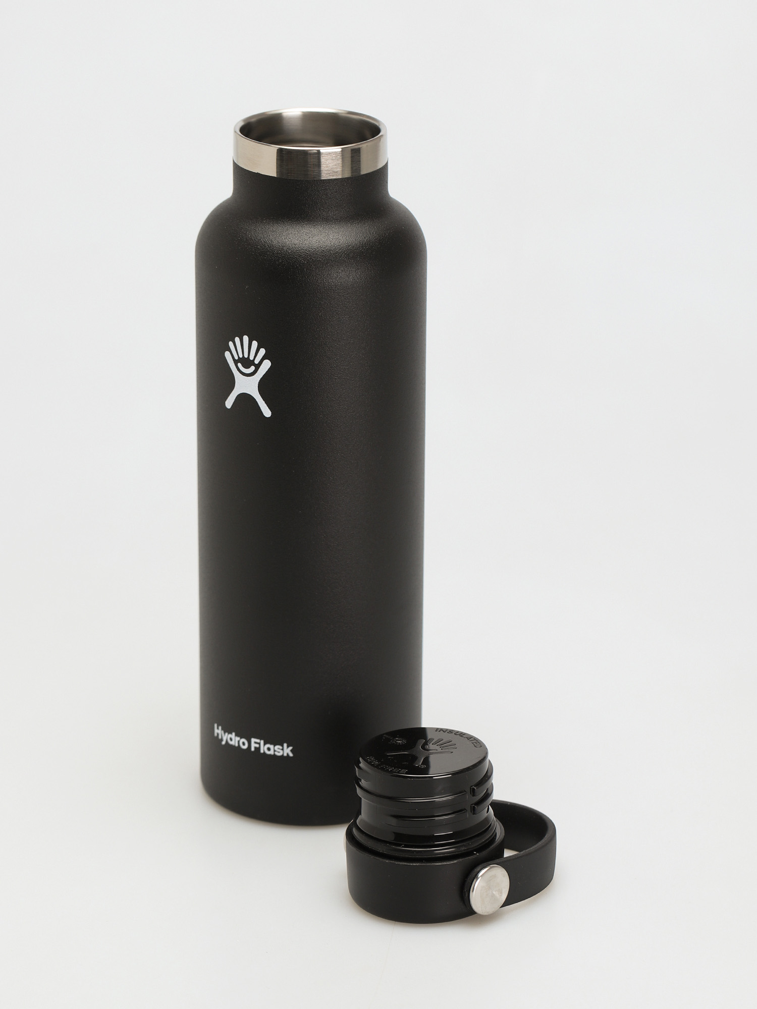 Hydro Flask Standard Mouth Flex Cap 621ml Flasche (black)