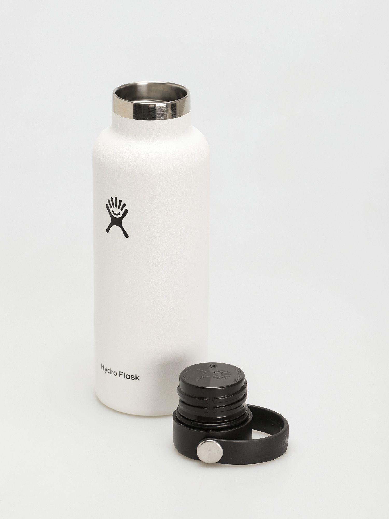 Hydro Flask Standard Mouth Flex Cap 532ml Flasche (white)