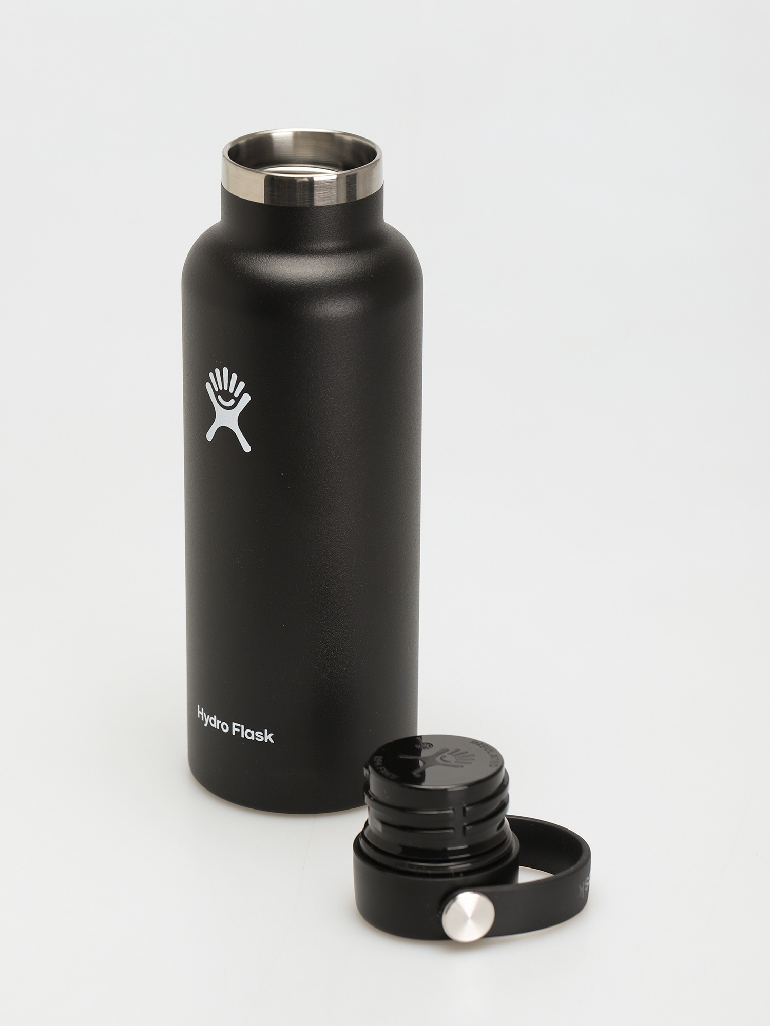 Hydro Flask bottle Standard Mouth Flex Cap 532ml (black)