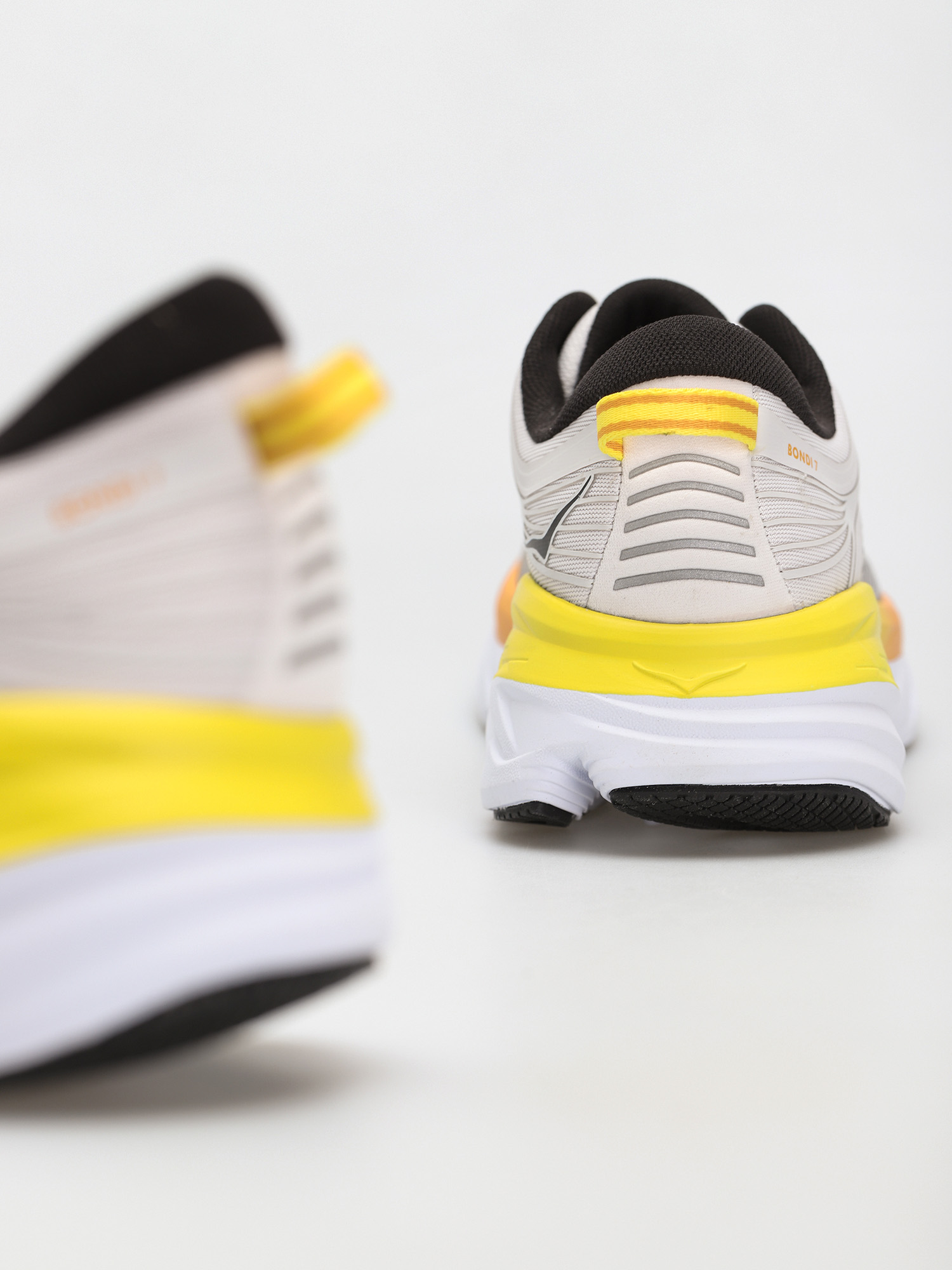 Hoka One One Bondi 7 Shoes (nimbus cloud/radiant yellow)