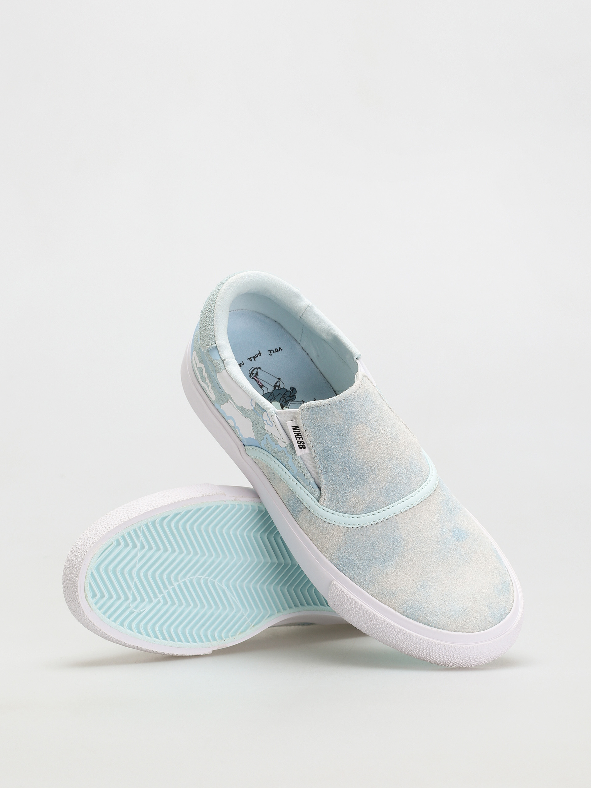 Nike SB Zoom Verona Slip RL Shoes (glacier blue/glacier blue glacier blue)