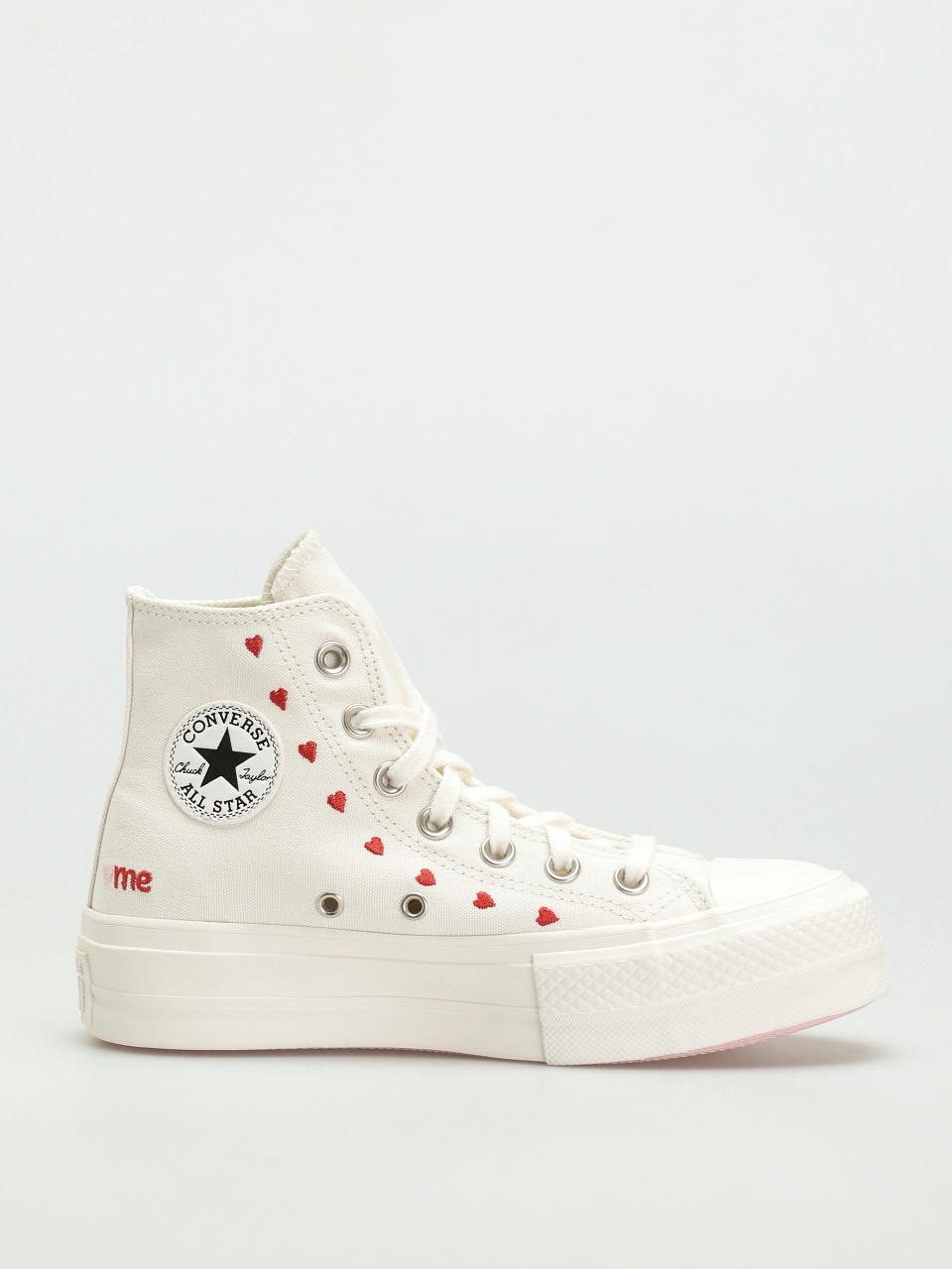 Converse Chuck Taylor All Star Lift Hi Shoes Wmn (vintage white ...