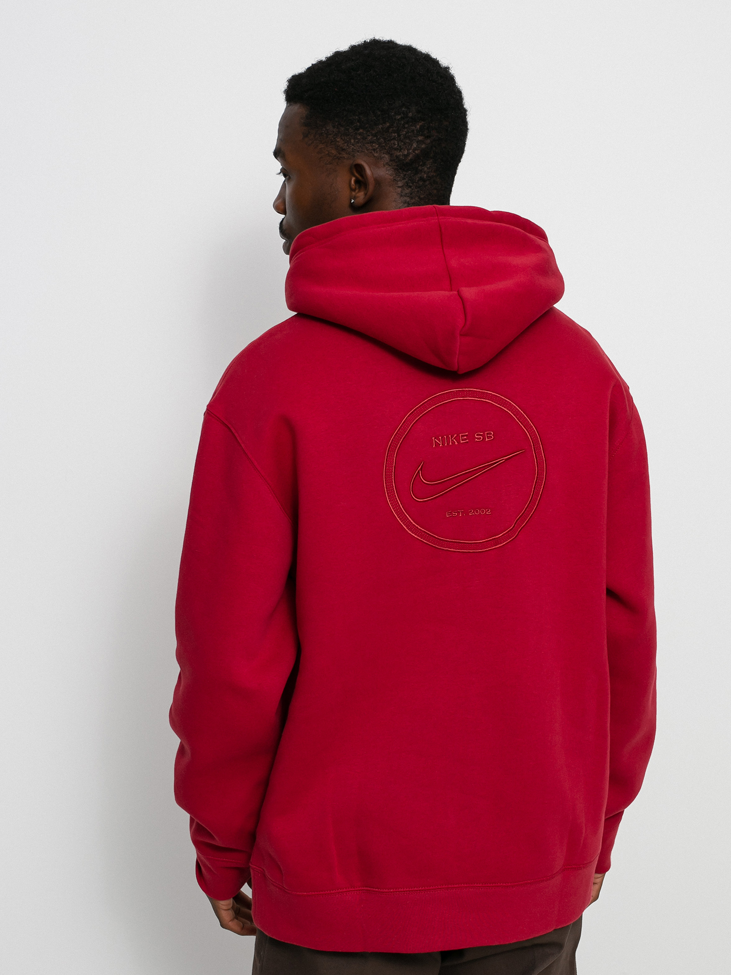 Nike SB Hbr Gfx HD Hoodie red (pomegranate/black/pomegranate)