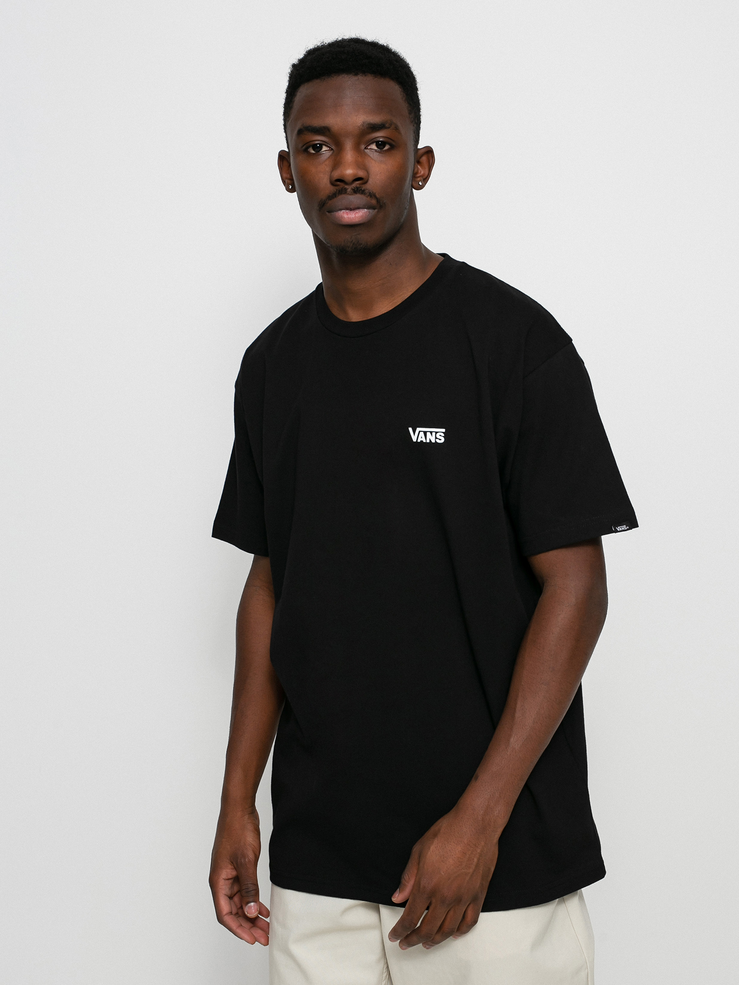 Vans Left Chest Logo Plus T-shirt (black/white)