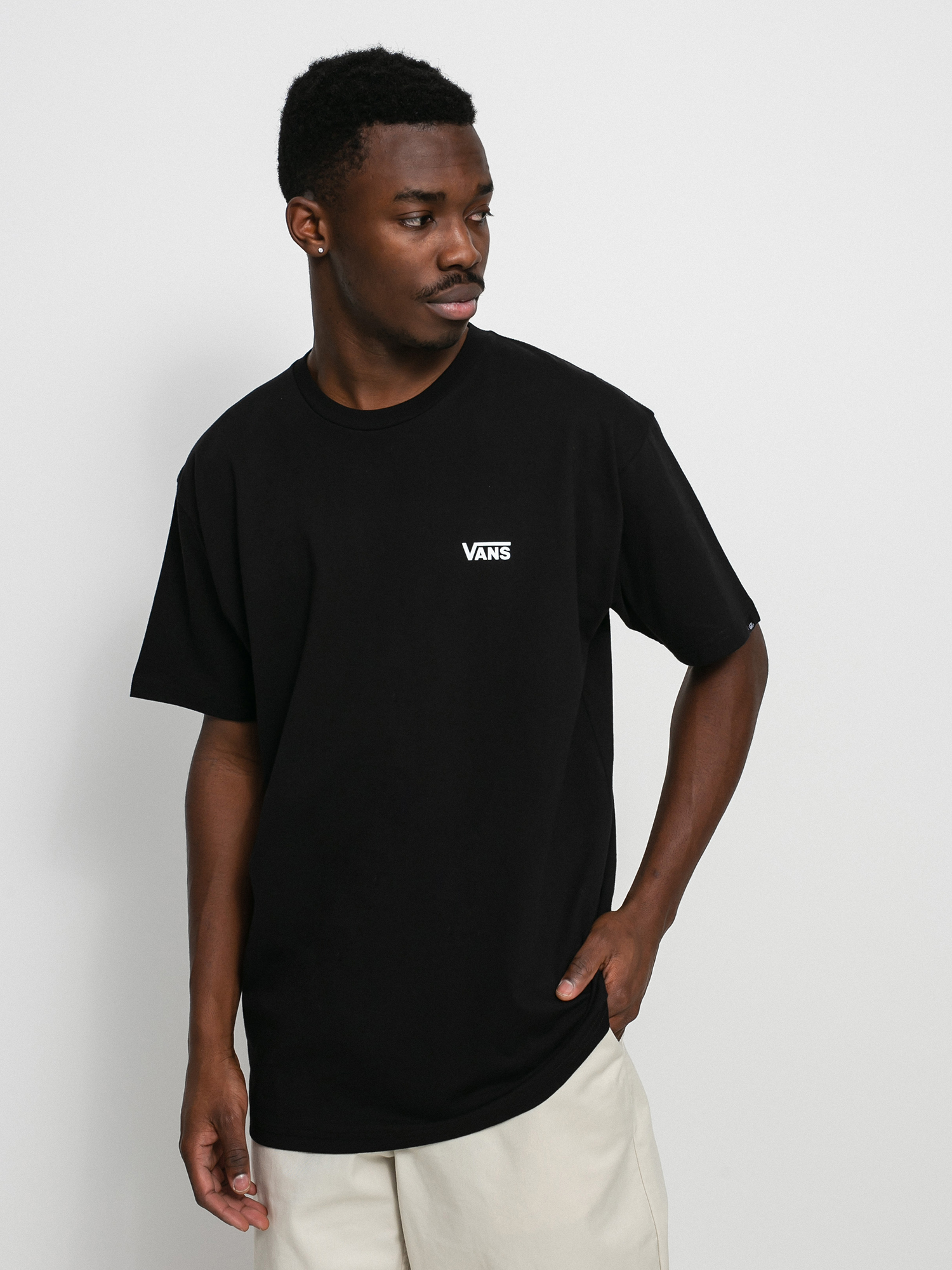Vans Left Chest Logo Plus T-shirt (black/white)