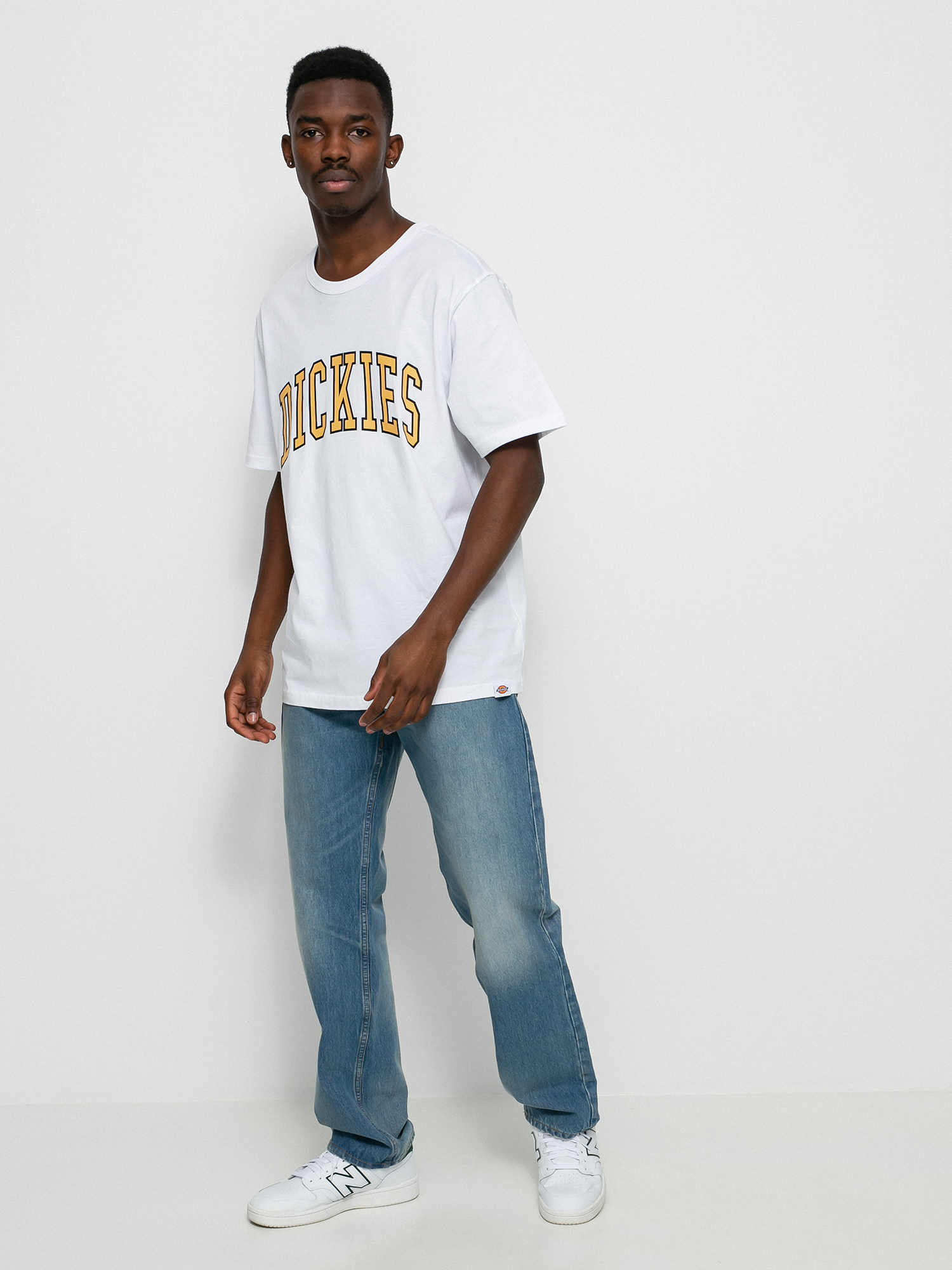 Dickies Aitkin T-shirt (white/yellow)