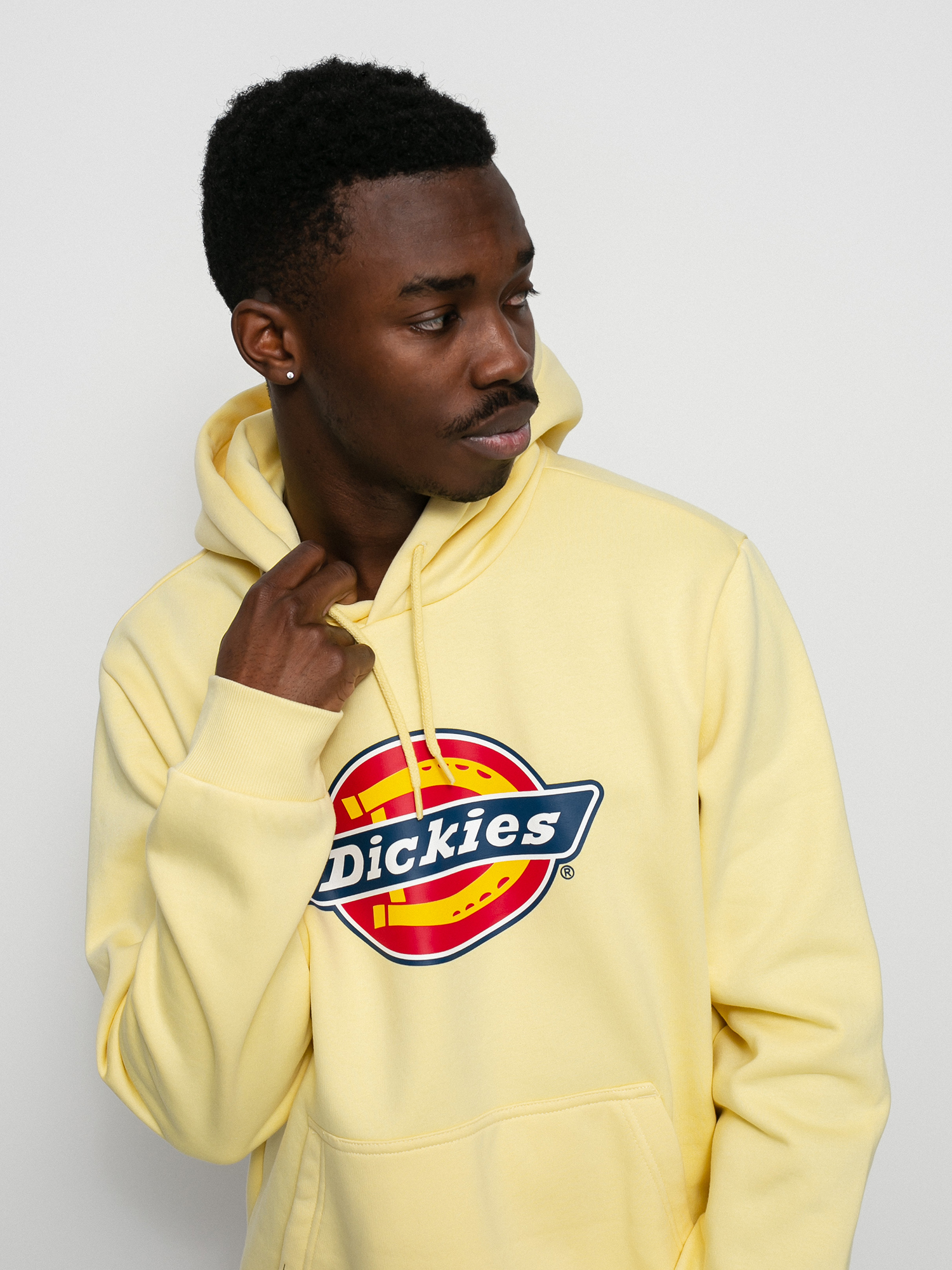Dickies Icon Logo HD Hoodie (pale banana)