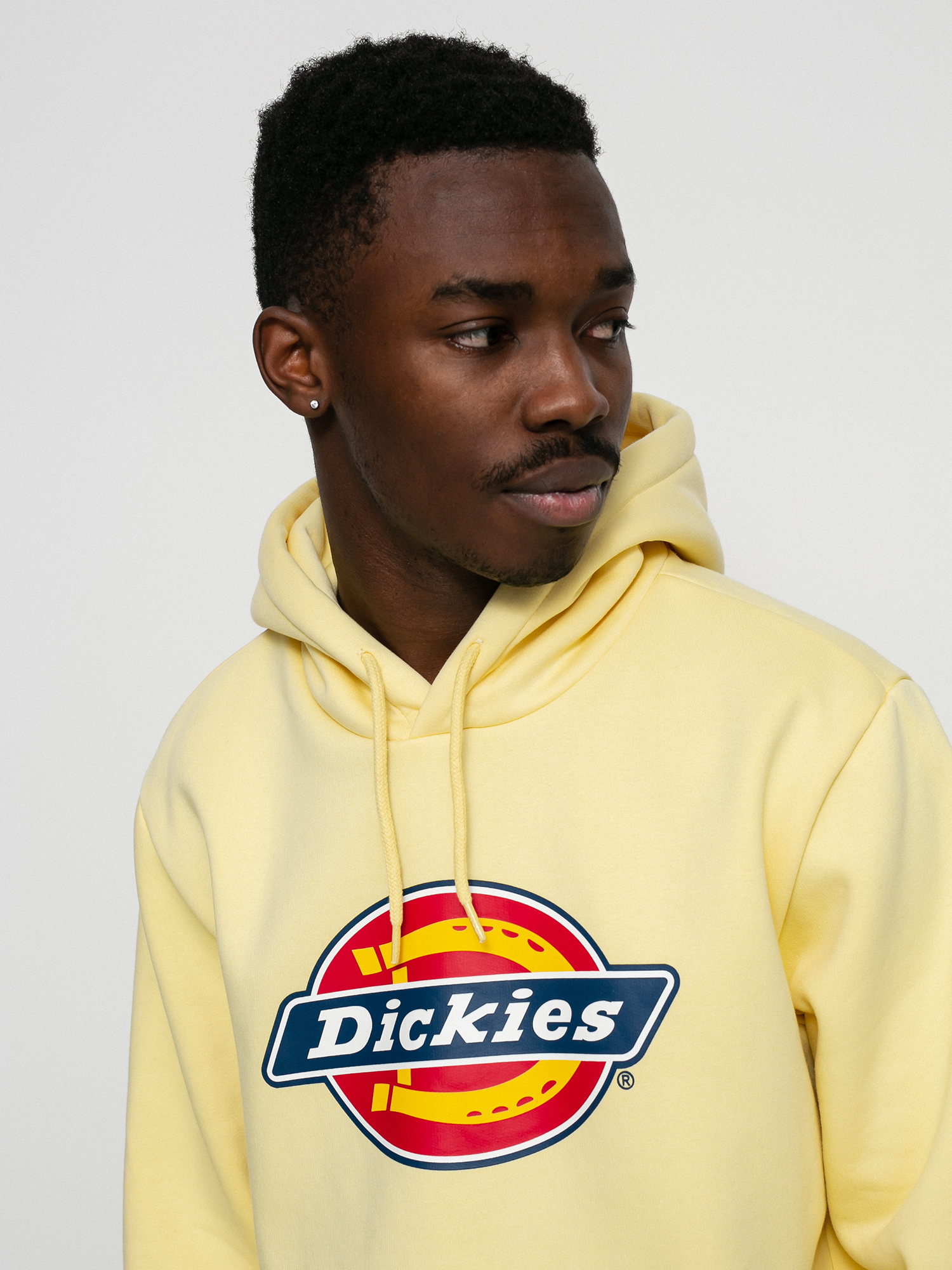 Dickies Icon Logo HD Hoodie (pale banana)