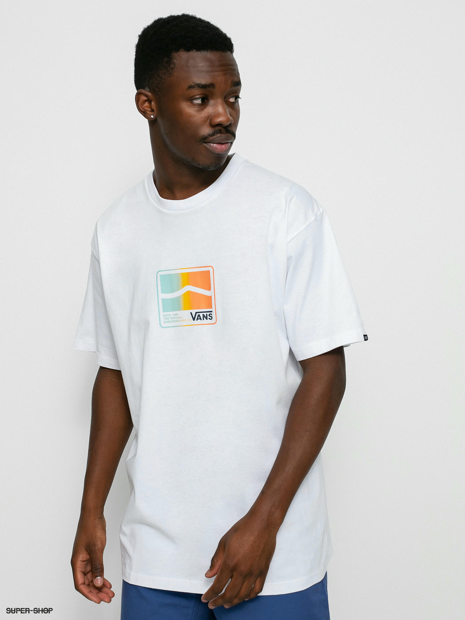 vans t shirt white