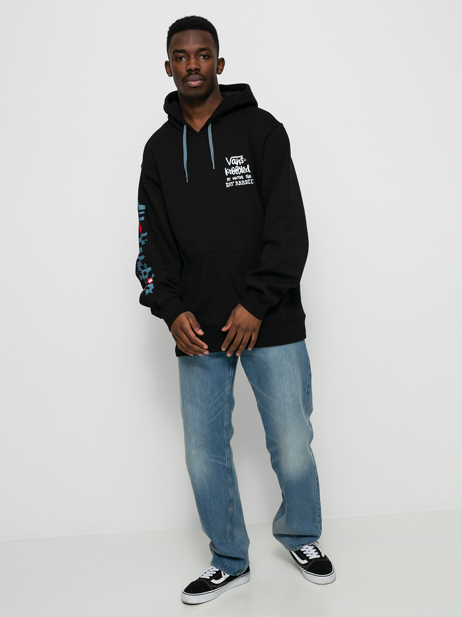 Vans X KROOKED By Natas For Ray HD Hoodie (black)