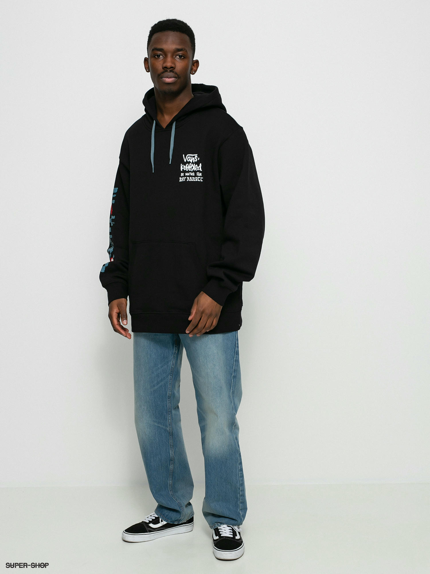 Vans X KROOKED By Natas For Ray HD Hoodie black