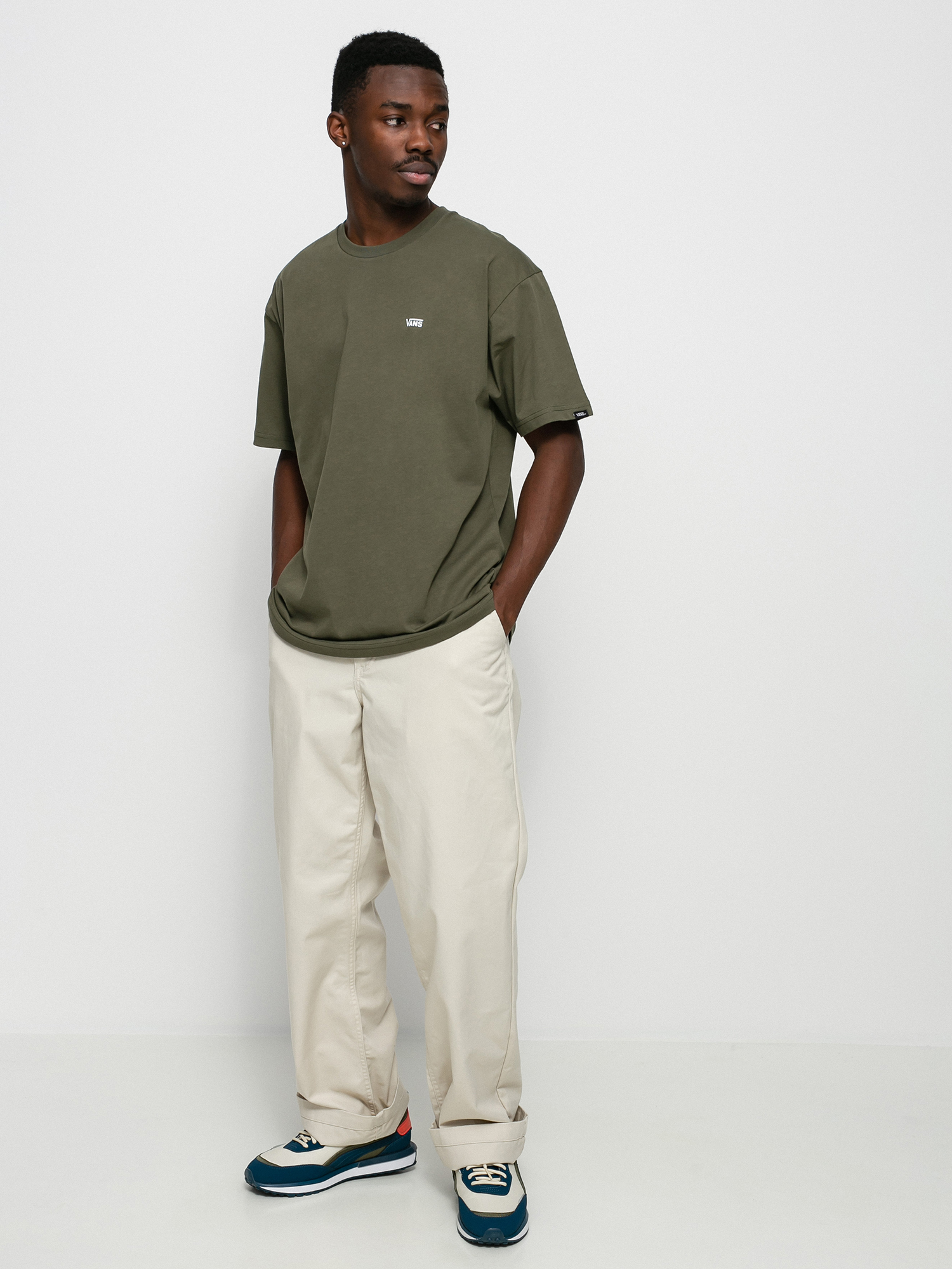 Vans Left Chest Logo T-shirt (grape leaf)