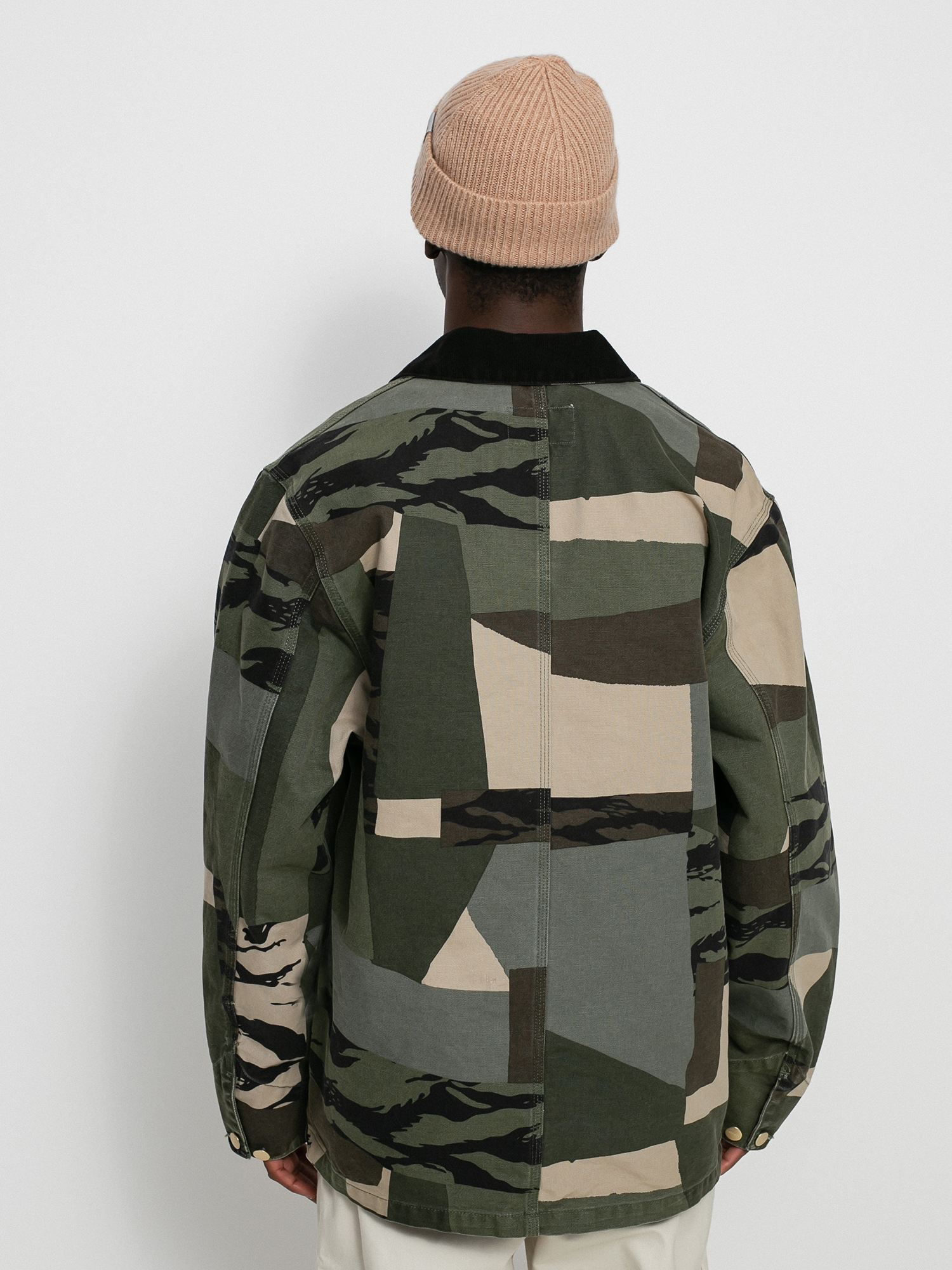 Carhartt WIP Michigan Coat Jacket (camo mend/black)