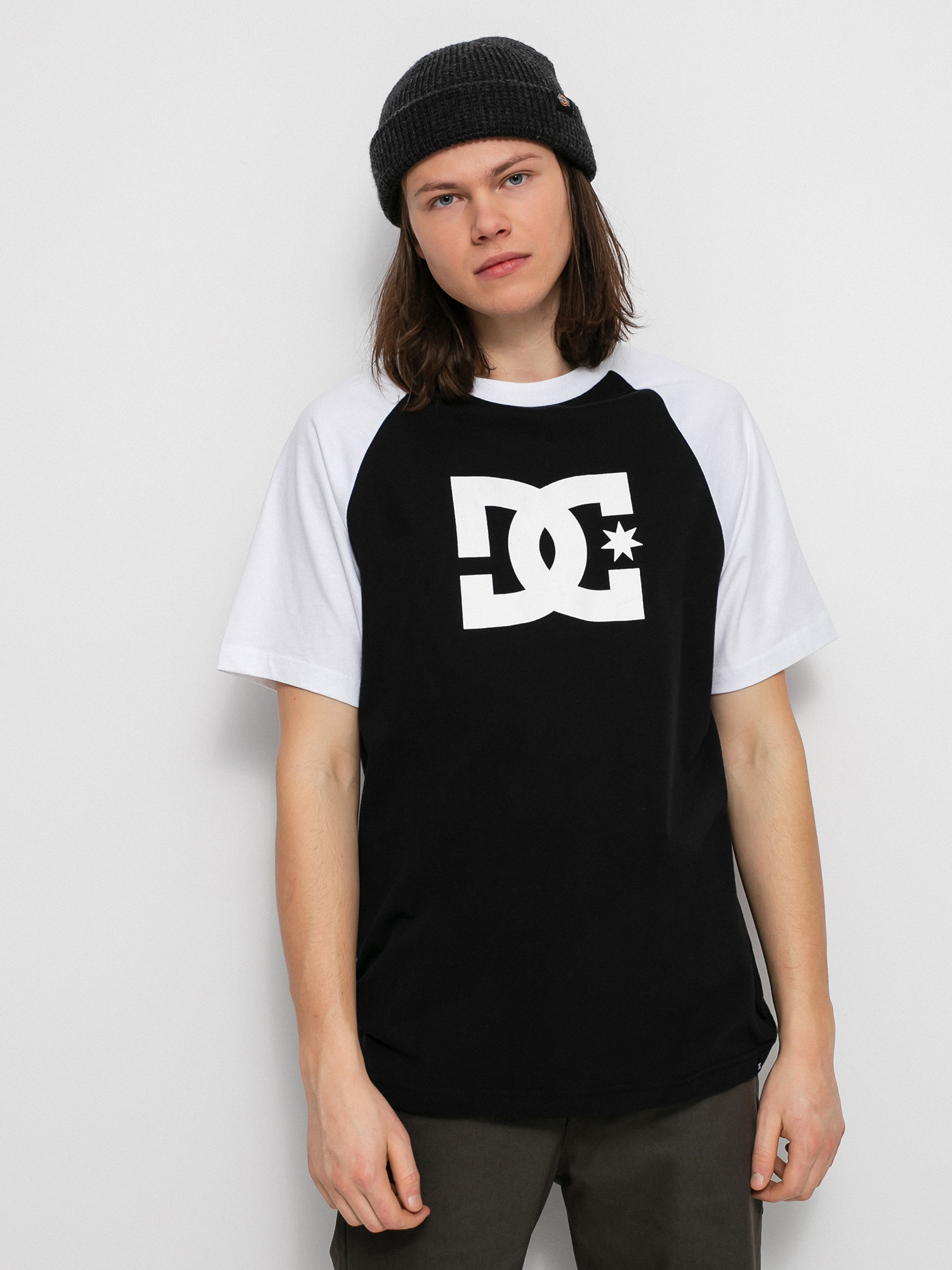 DC Star Raglan T-shirt (black/white)