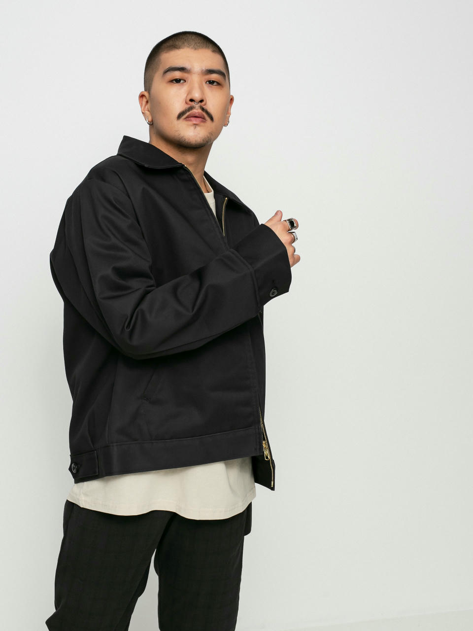 Dickies Lined Eisenhower Jacke (black)