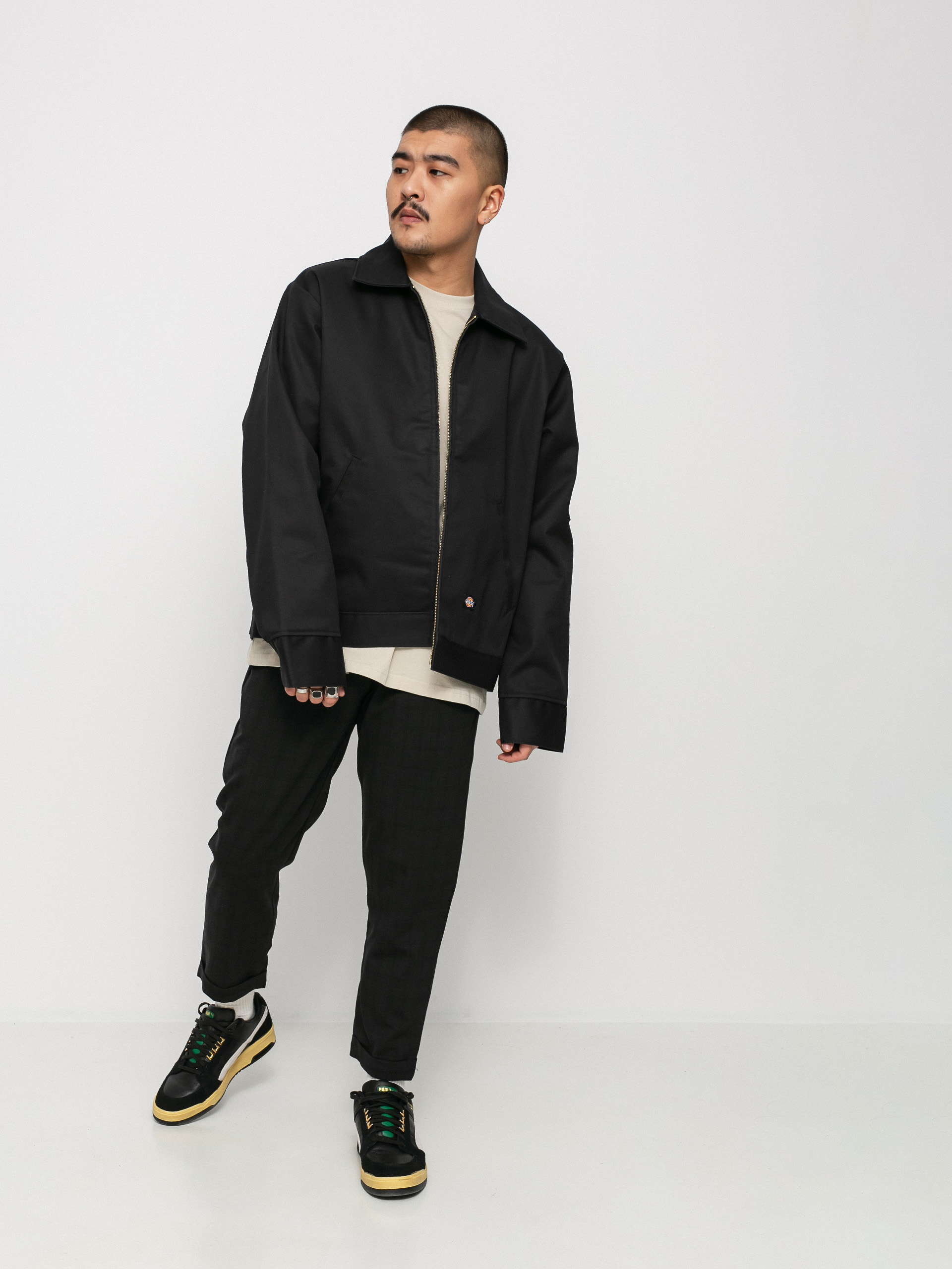 Dickies Lined Eisenhower Jacke (black)