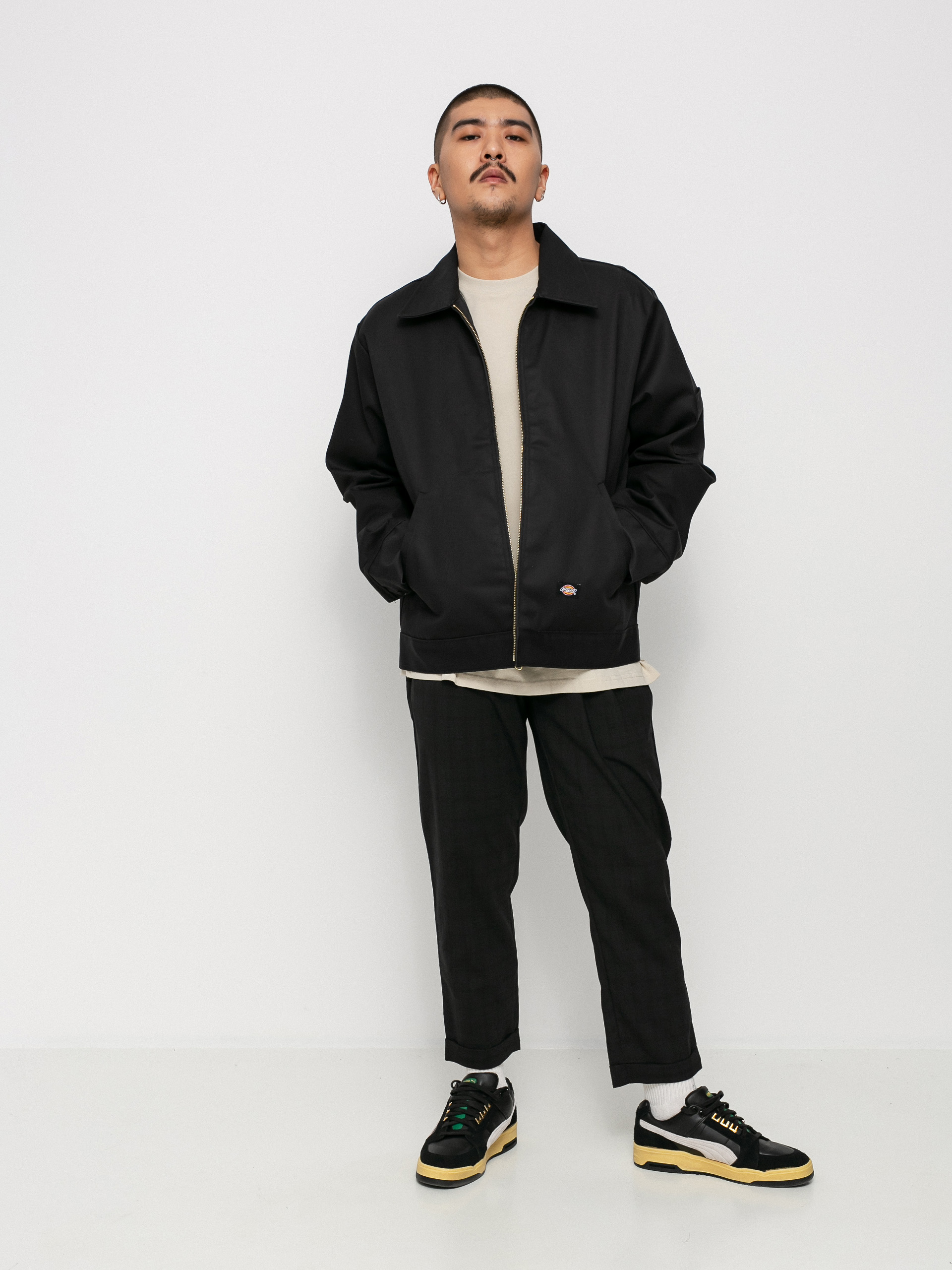 Dickies Lined Eisenhower Jacke (black)