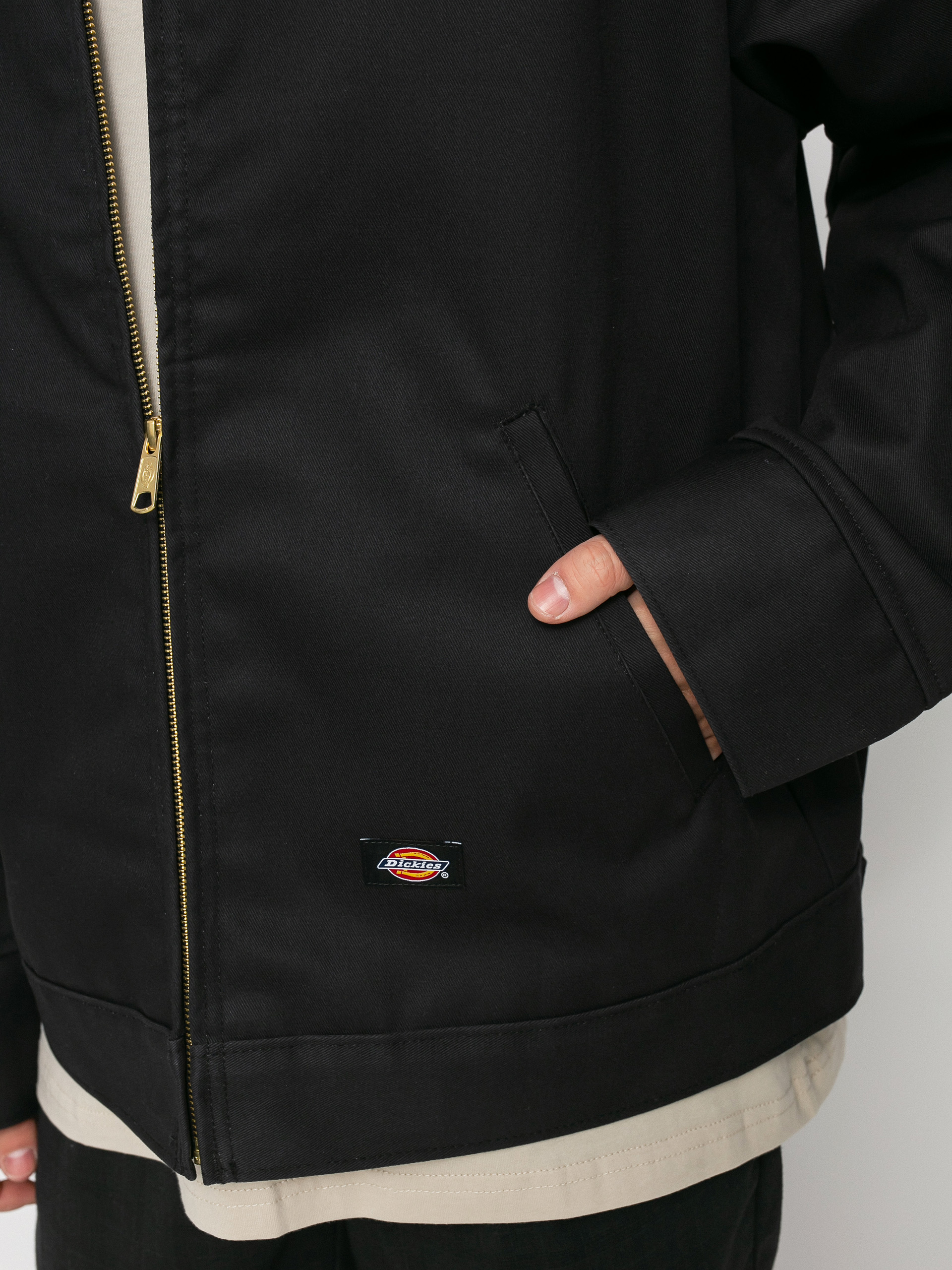 Dickies Lined Eisenhower Jacke (black)