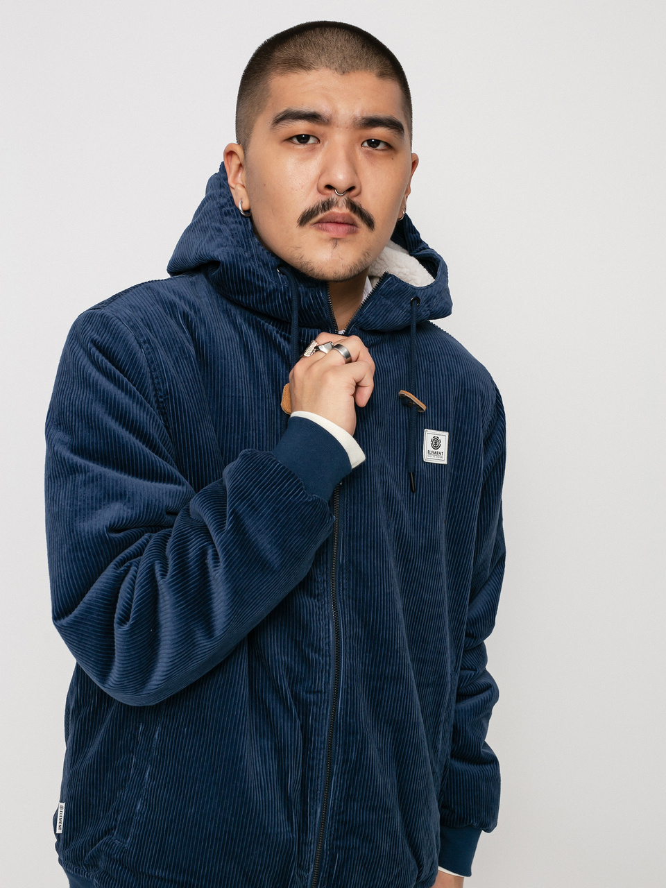 Element Dulcey Corduroy Jacket - navy blue (insignia blue)