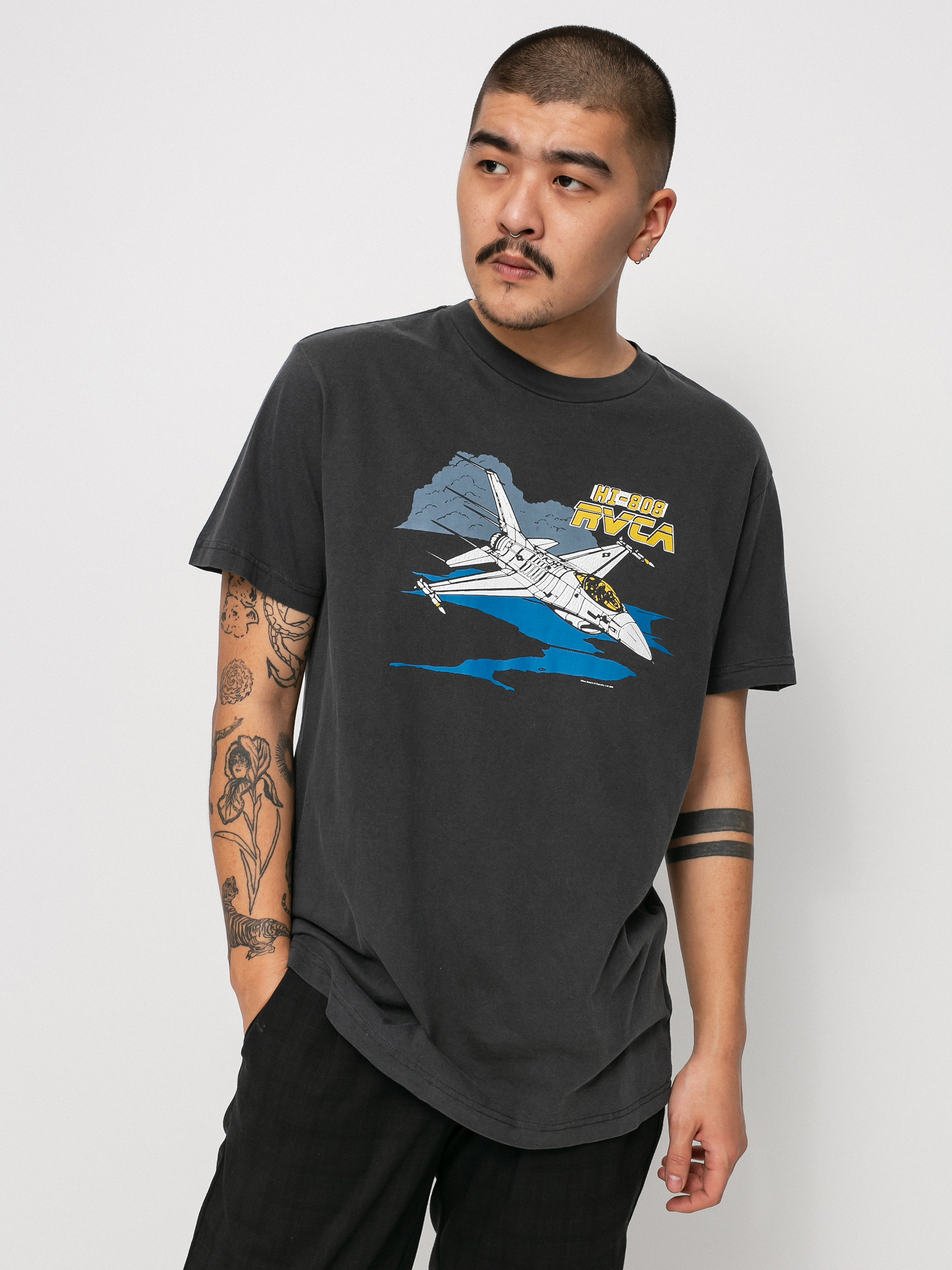 RVCA Evan Mock Airshow T-shirt (black)