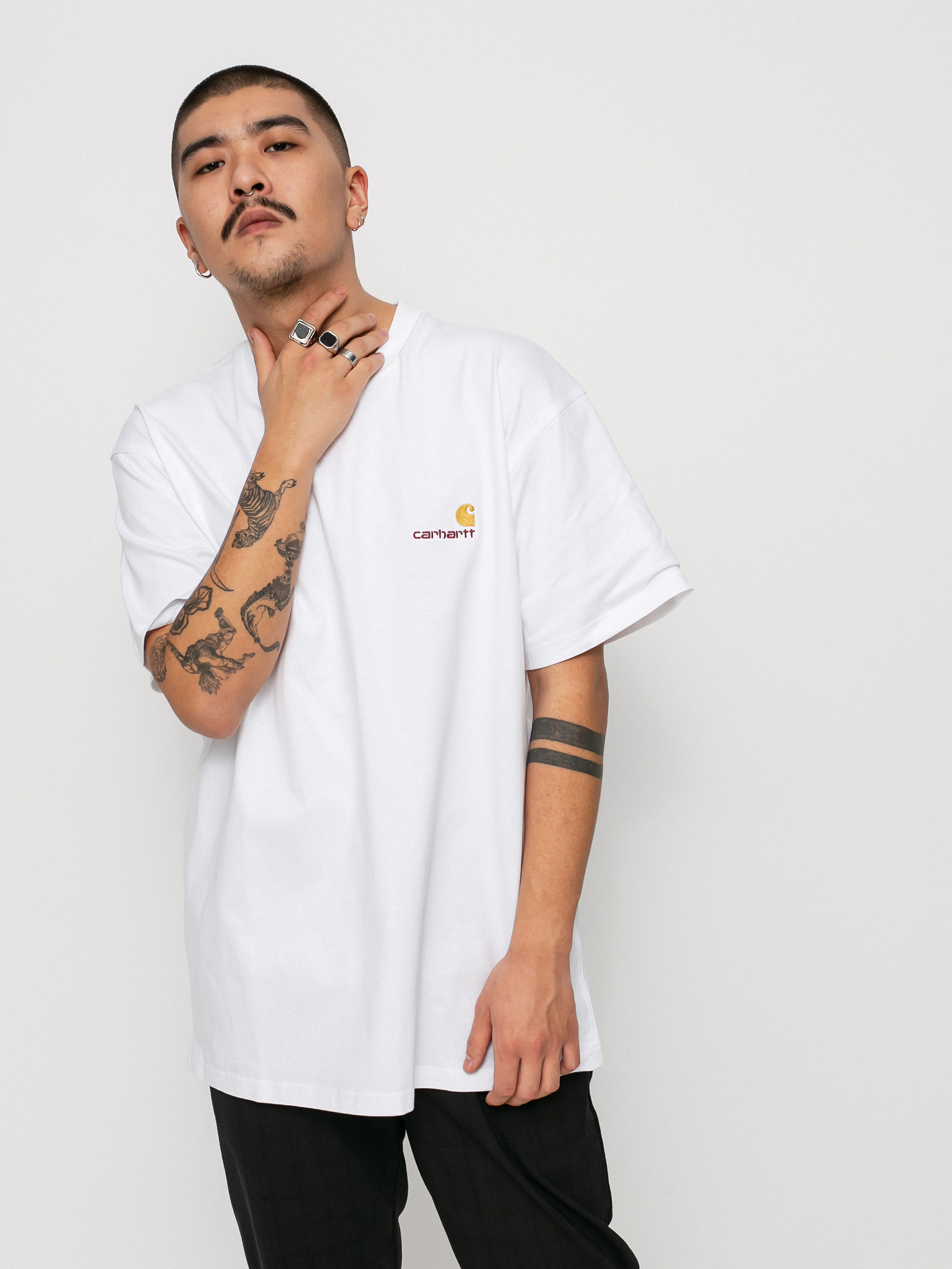 Carhartt WIP American Script T-shirt (white)