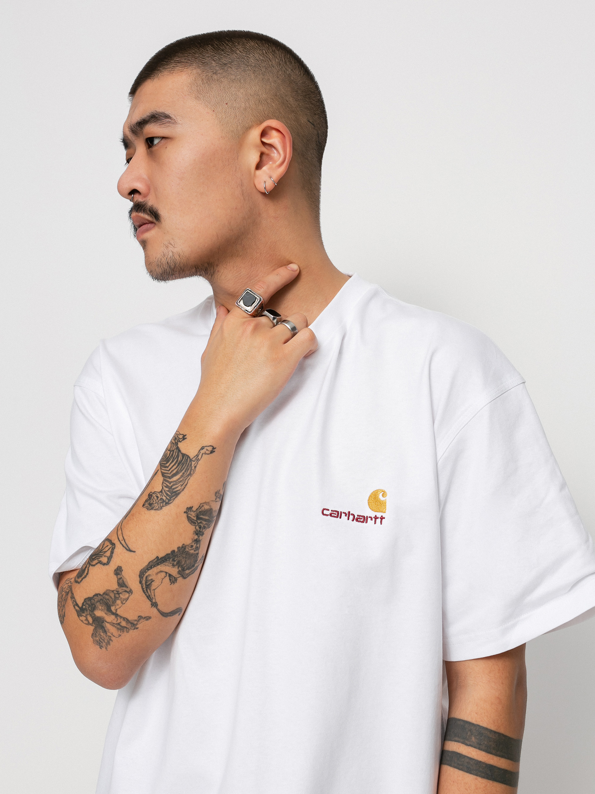 Carhartt WIP American Script T-shirt (white)