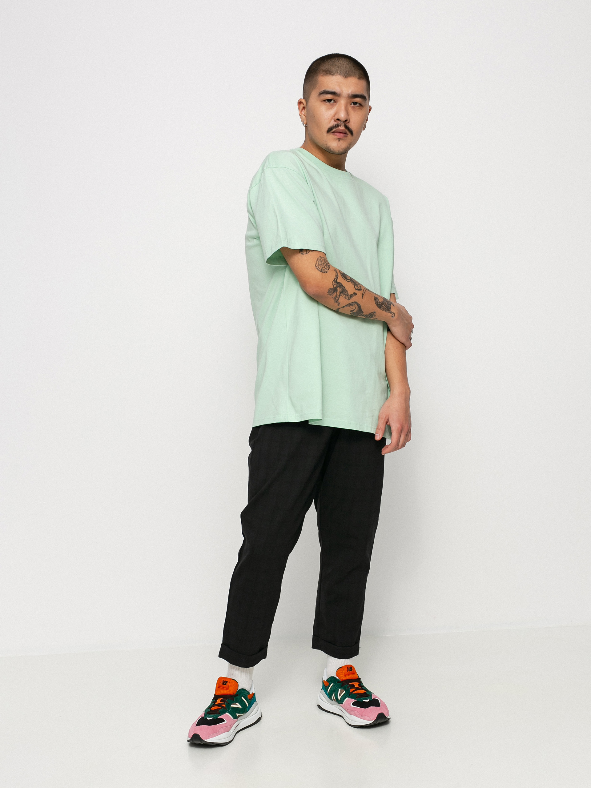 Carhartt WIP Chase T-Shirt (pale spearmint/gold)