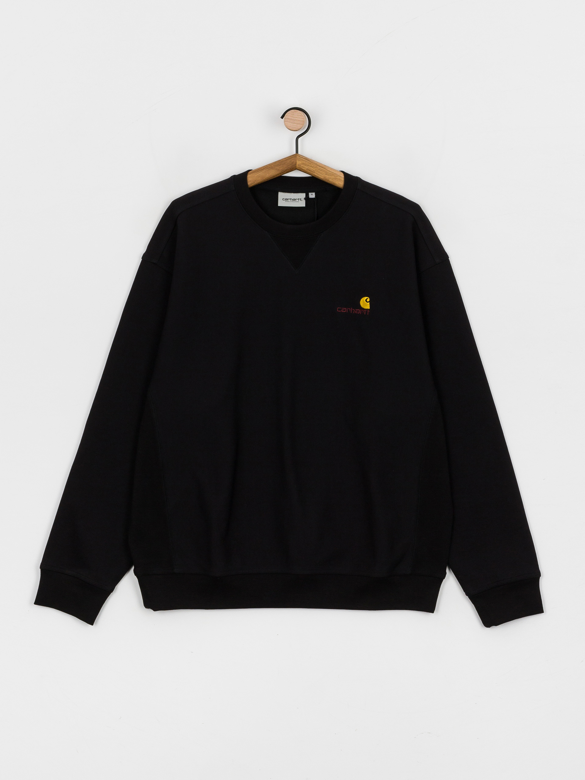 Carhartt WIP American Script Sweatshirt (black)