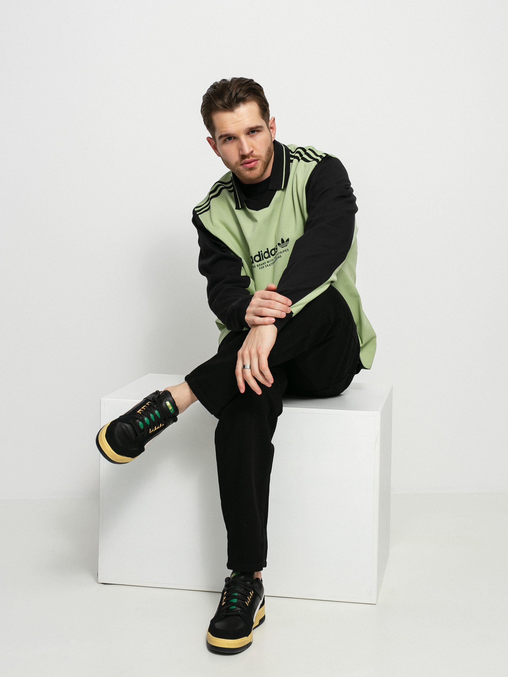 adidas Keeper Jersey Longsleeve (maglim/black)