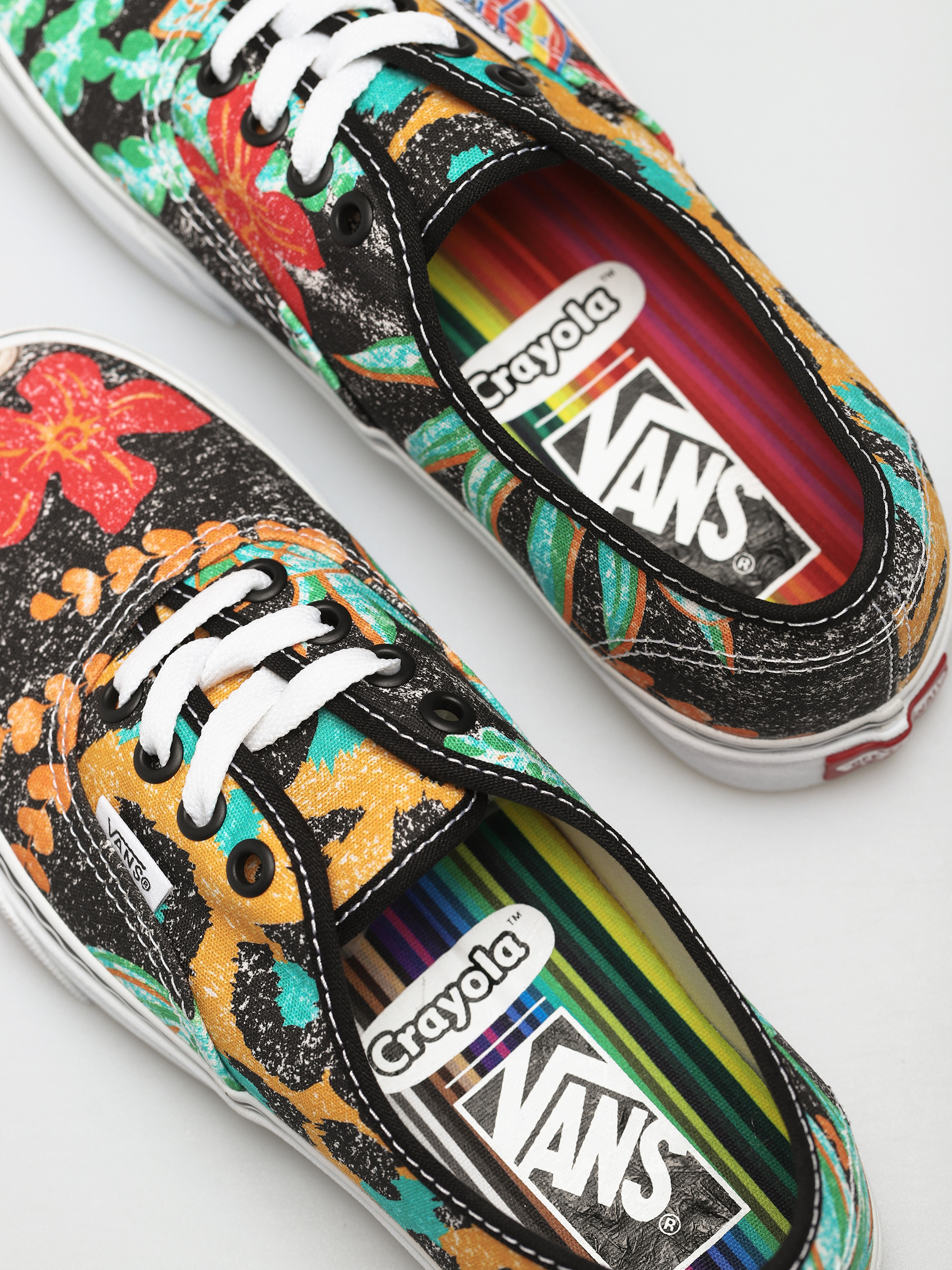 Vans X Crayola Authentic Shoes (crayola/van doren inspired)