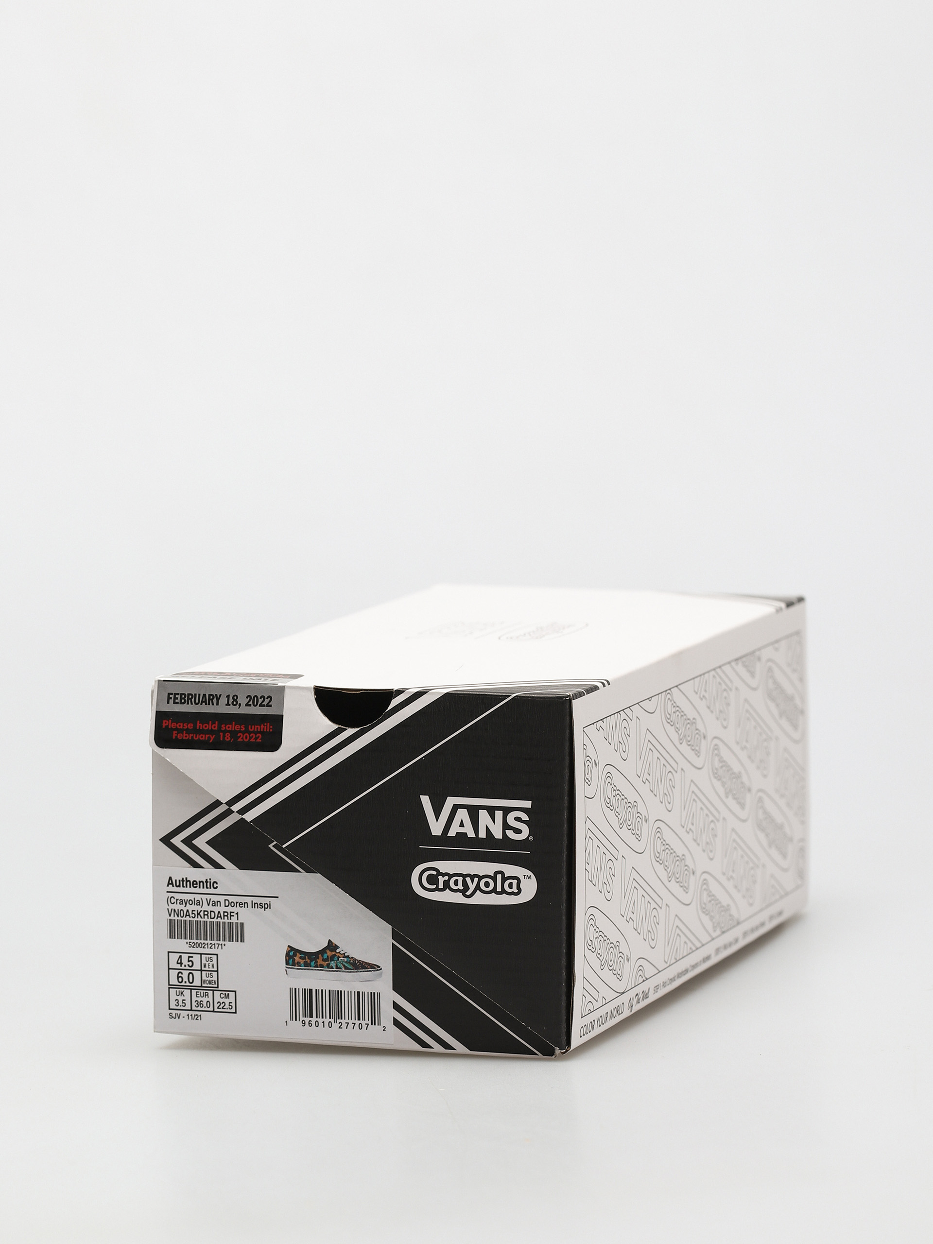 Vans X Crayola Authentic Shoes (crayola/van doren inspired)