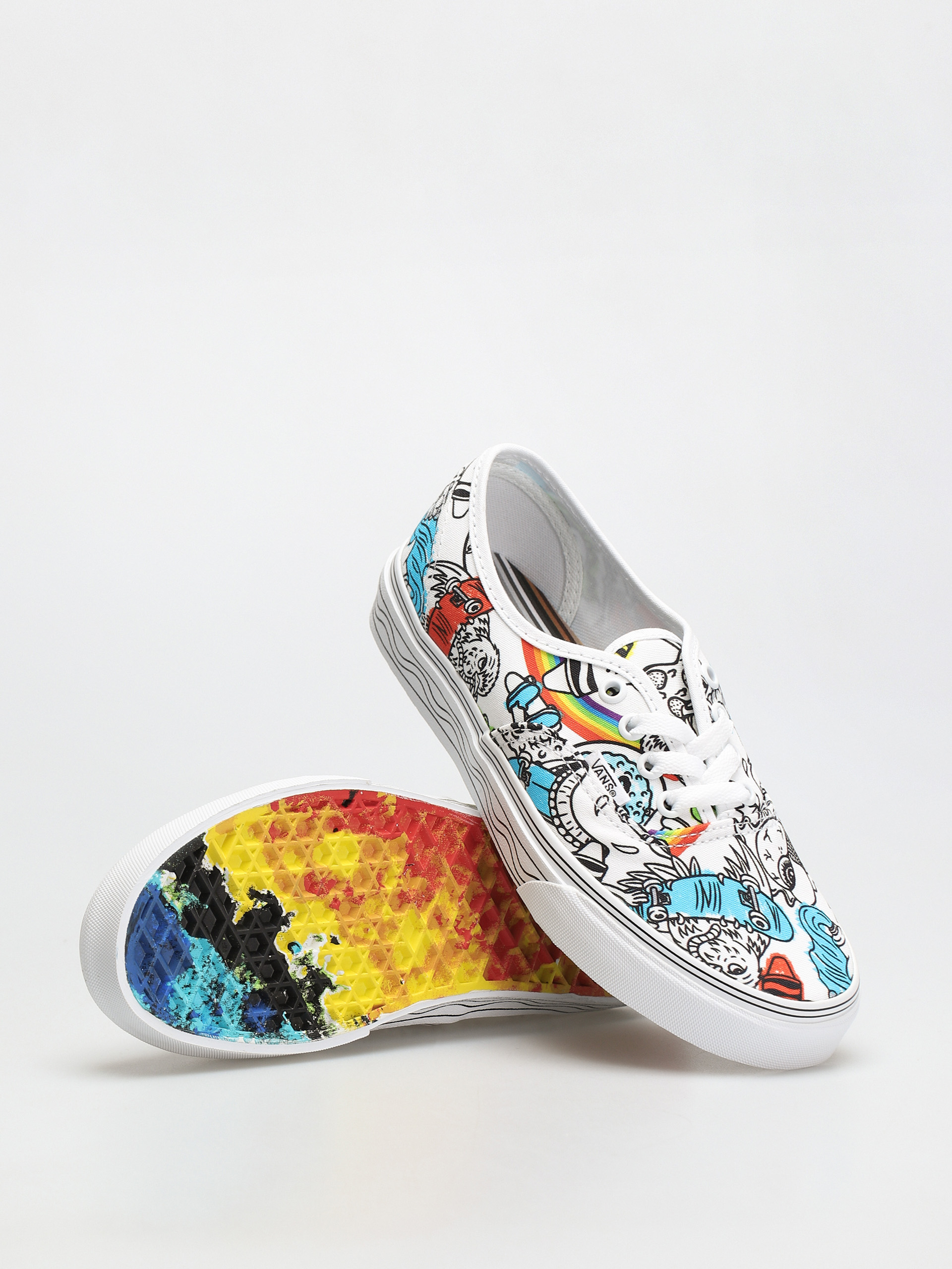 Vans X Crayola Authentic Shoes (crayola/diy/sketch your way)