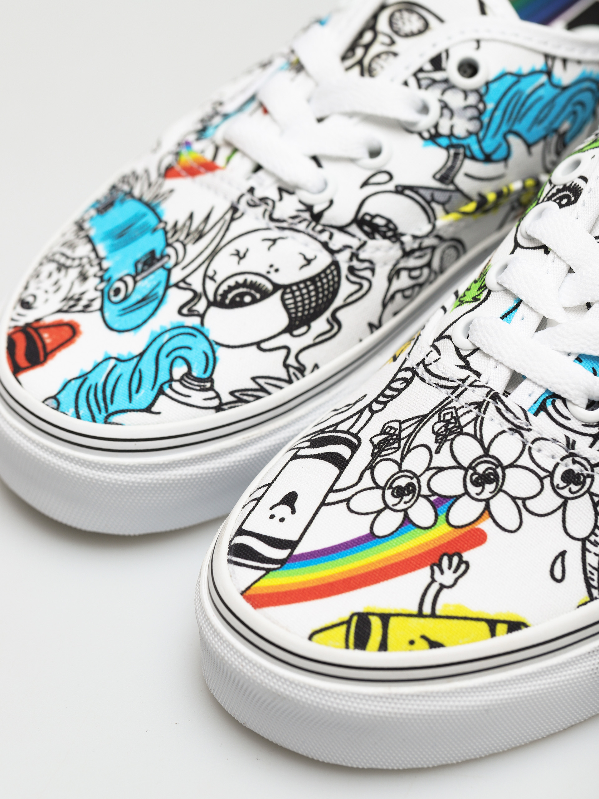 Vans X Crayola Authentic Shoes (crayola/diy/sketch your way)