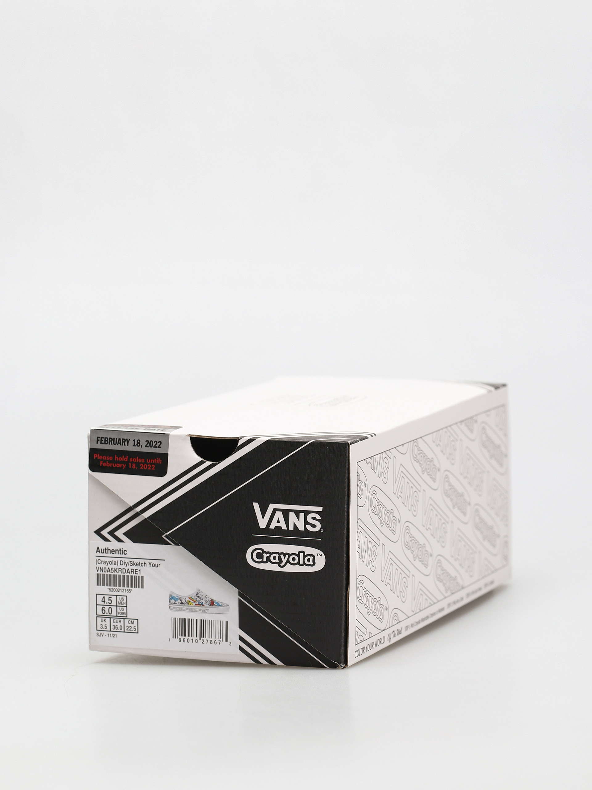 Vans X Crayola Authentic Shoes (crayola/diy/sketch your way)