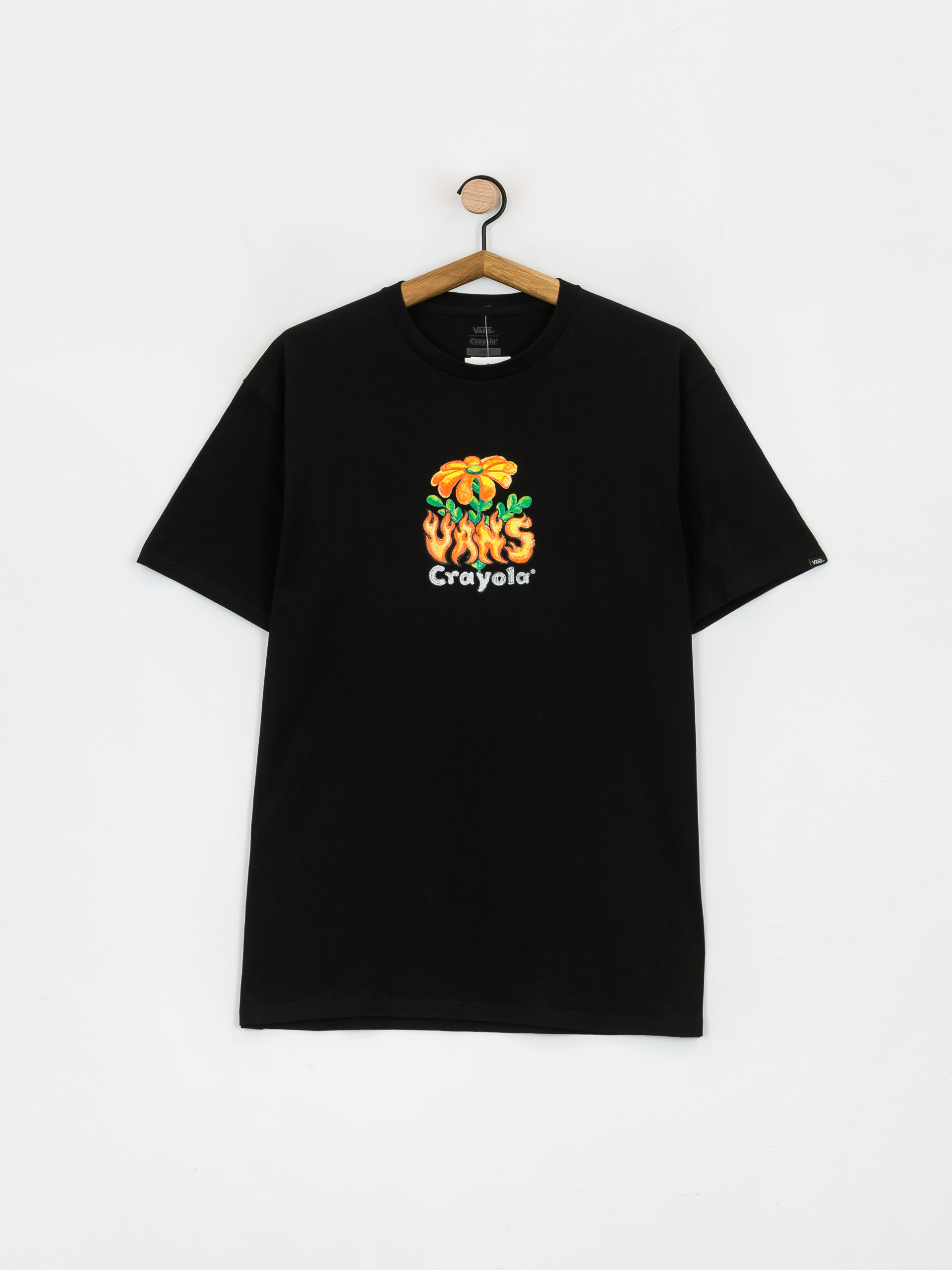 Vans X Crayola Hot Flower T-shirt (black)