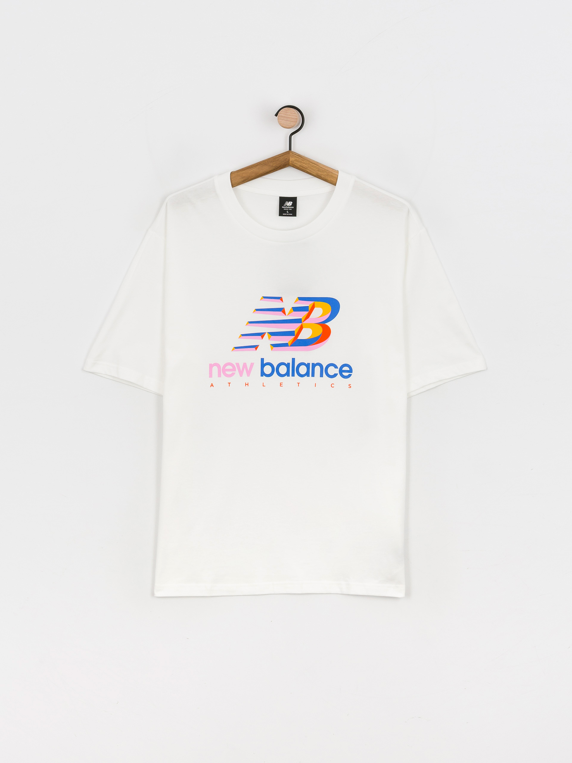 New Balance Athletics Amplified Logo T-shirt (white)
